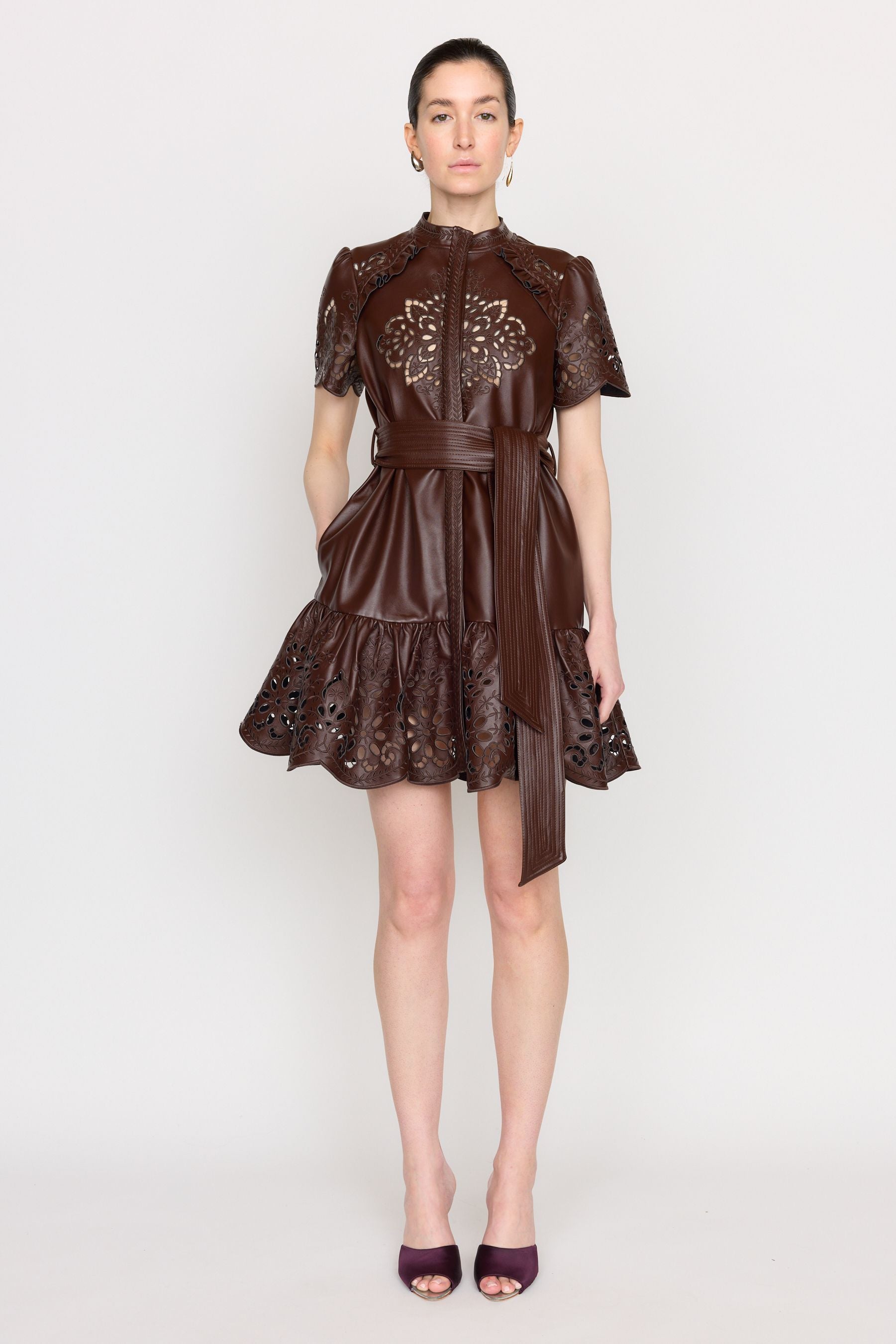 Carrie Dress - Mahogany