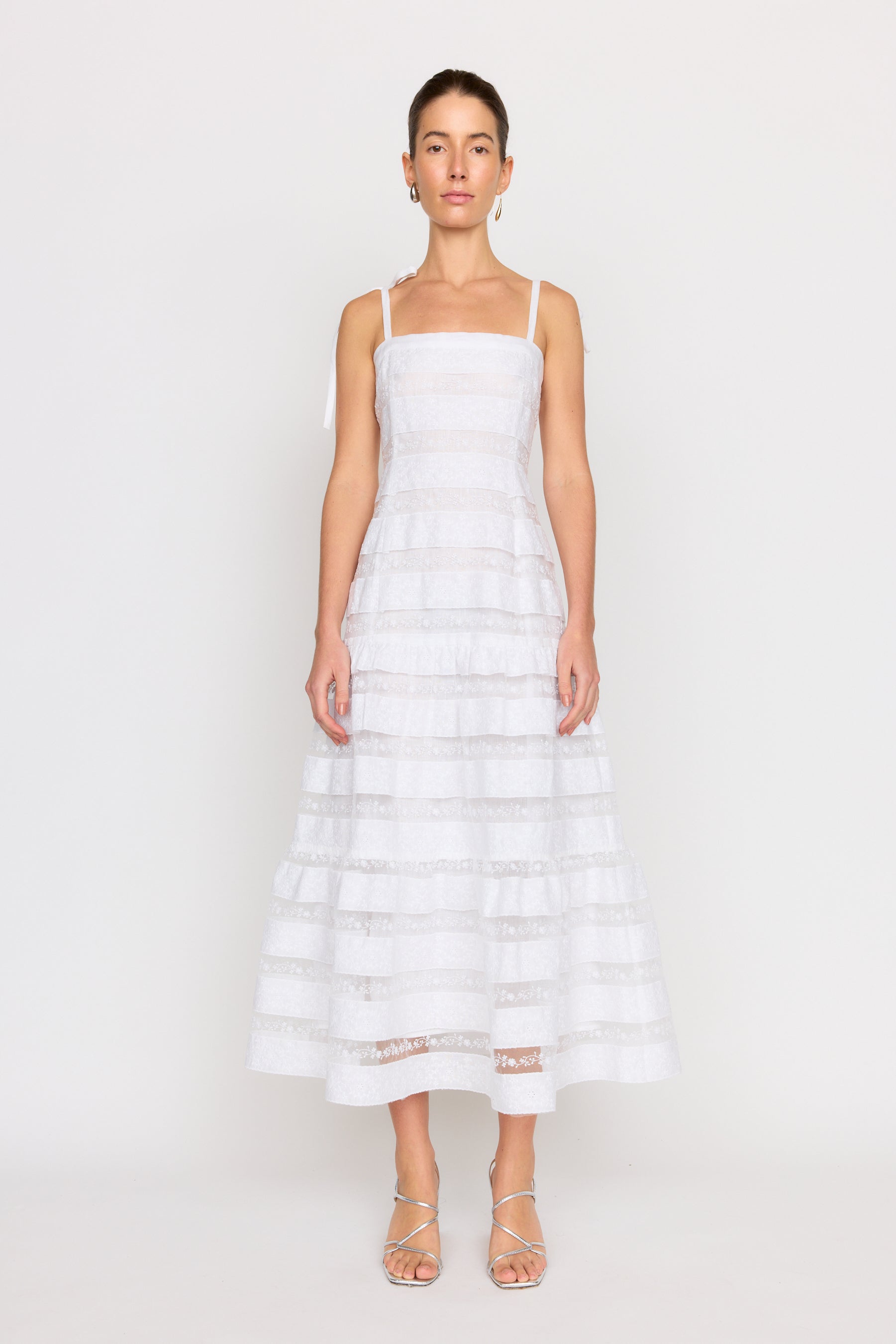 Bryn Dress - White