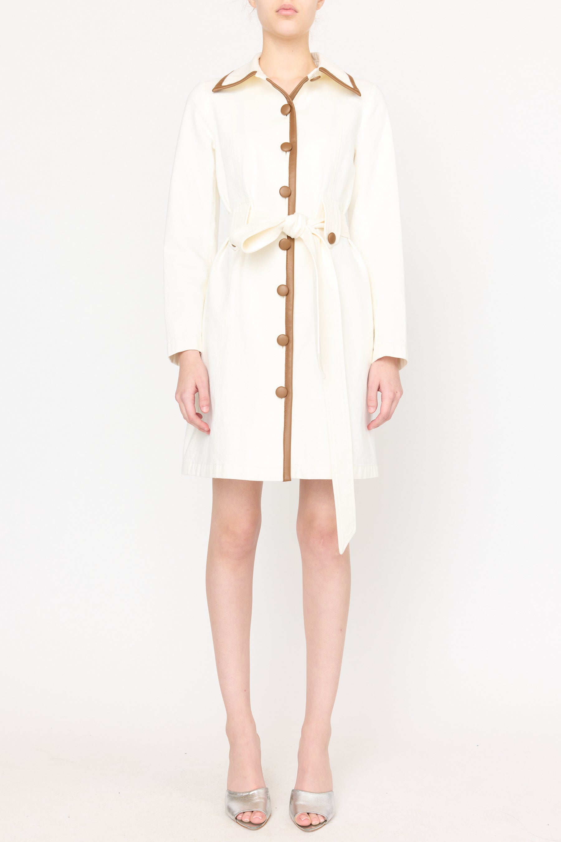 Theo Coat - Bone