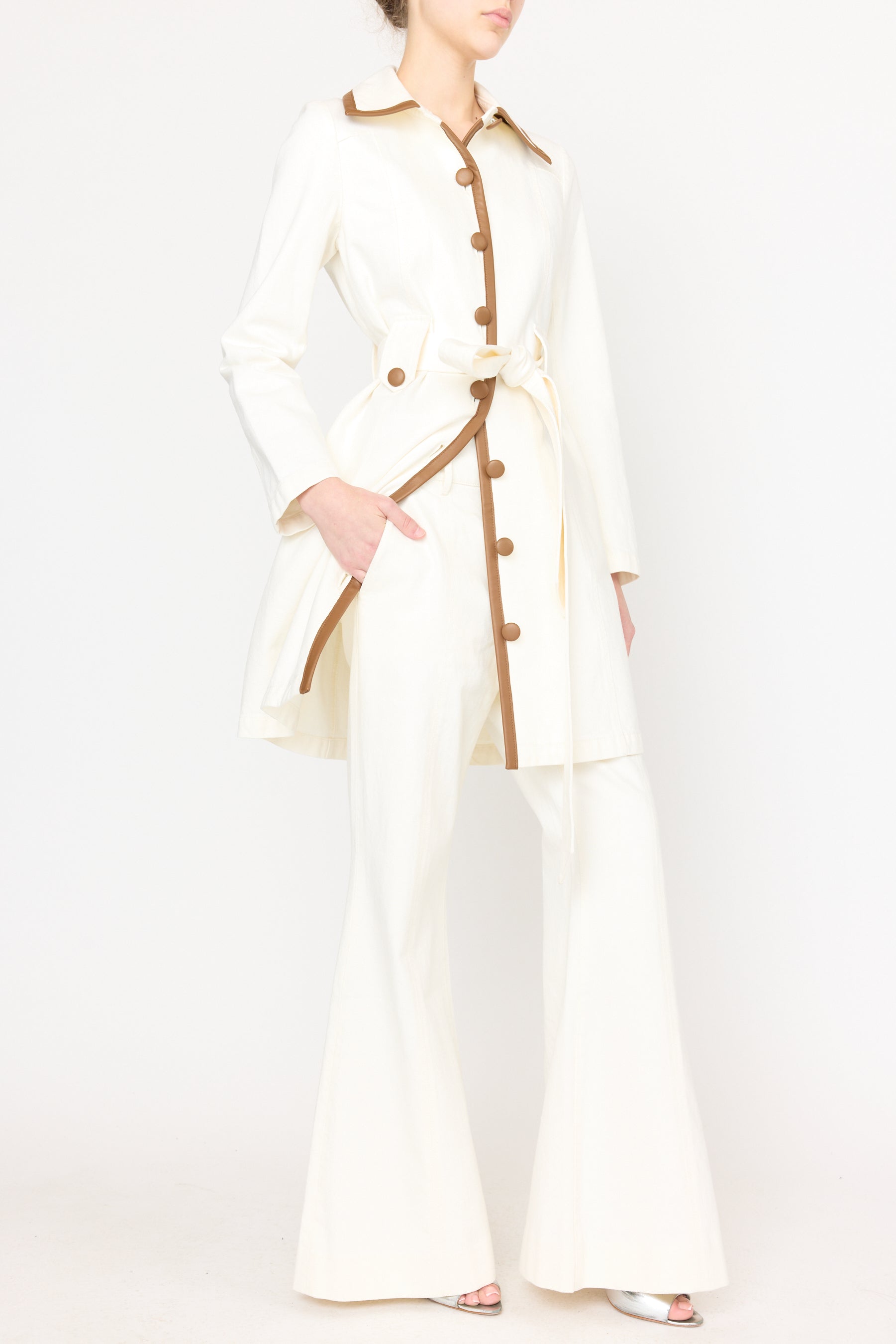 Theo Coat - Bone
