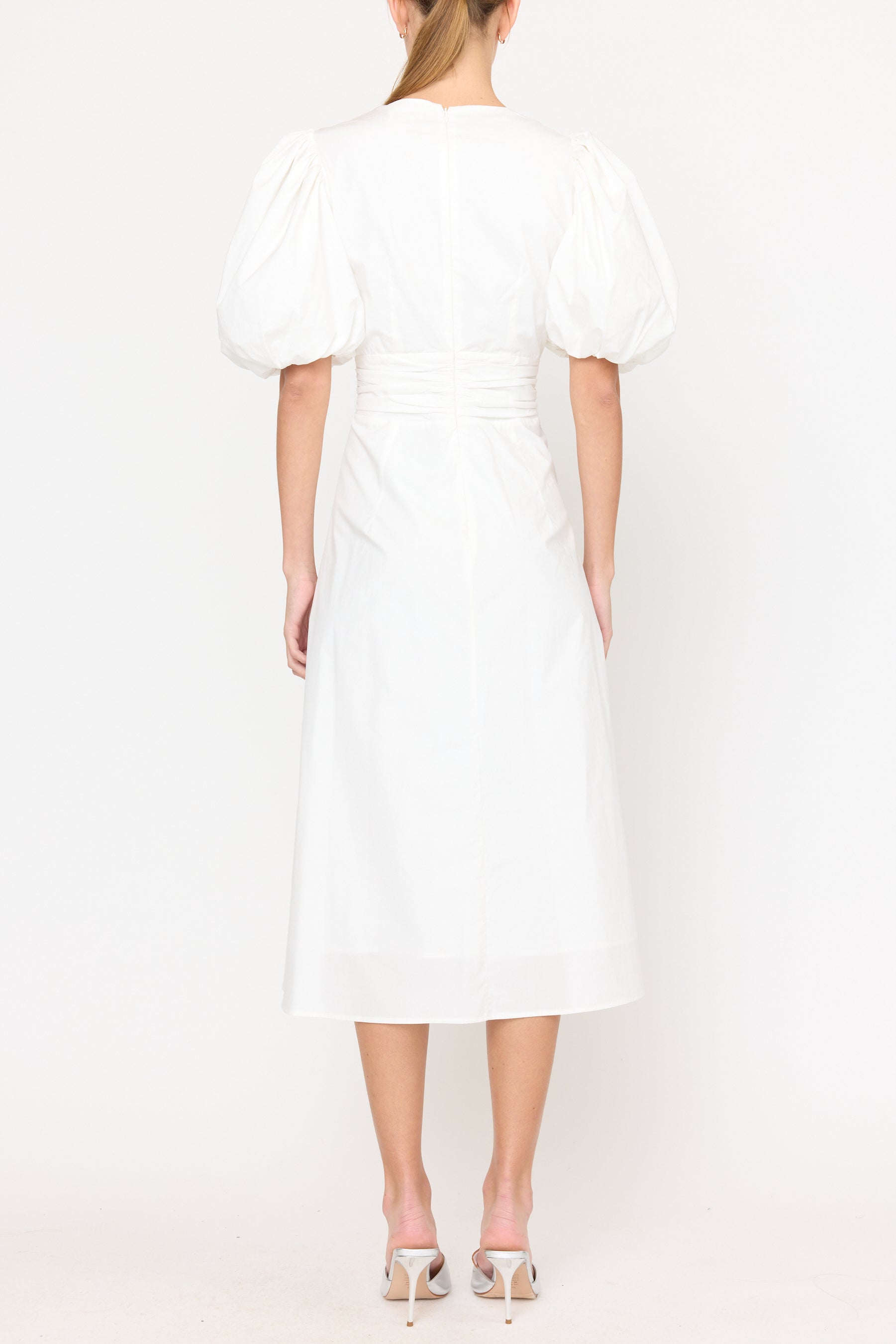 Sabrina Dress - Cote White