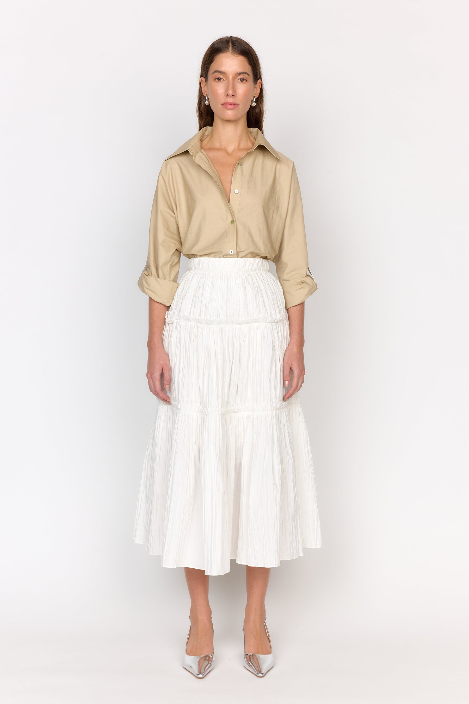Quinn Skirt - White