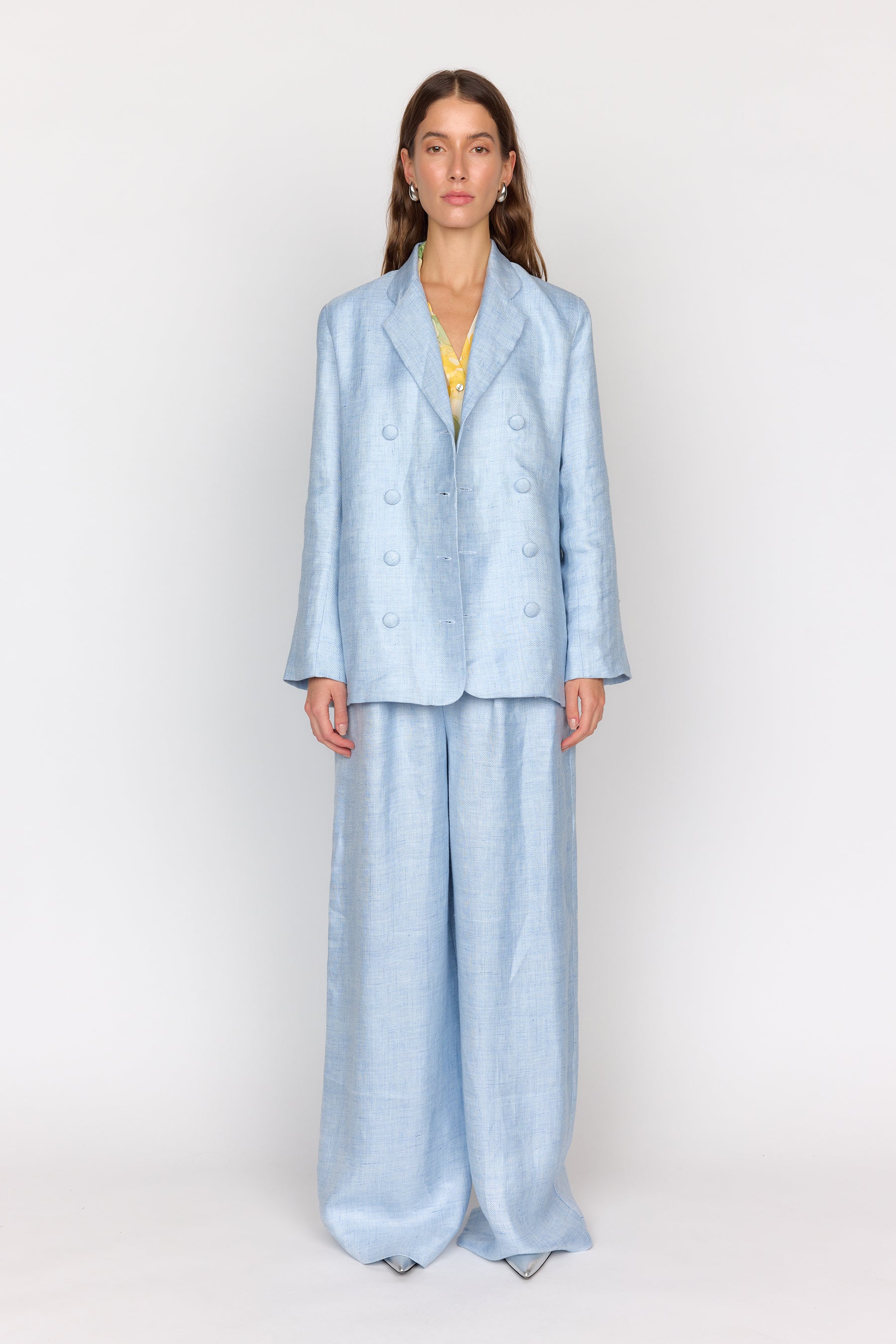 Emilia Blazer - Chambray