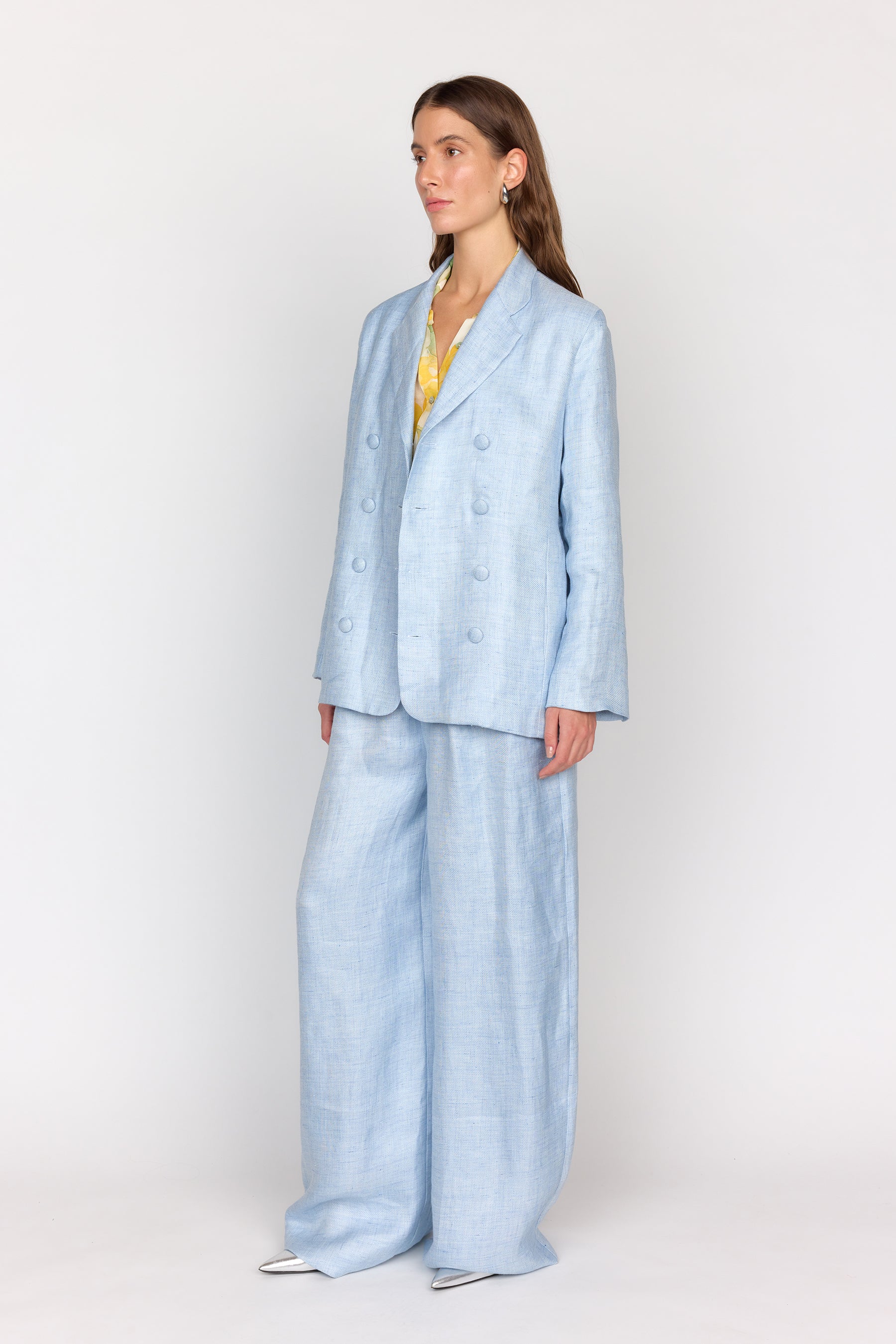 Emilia Blazer - Chambray