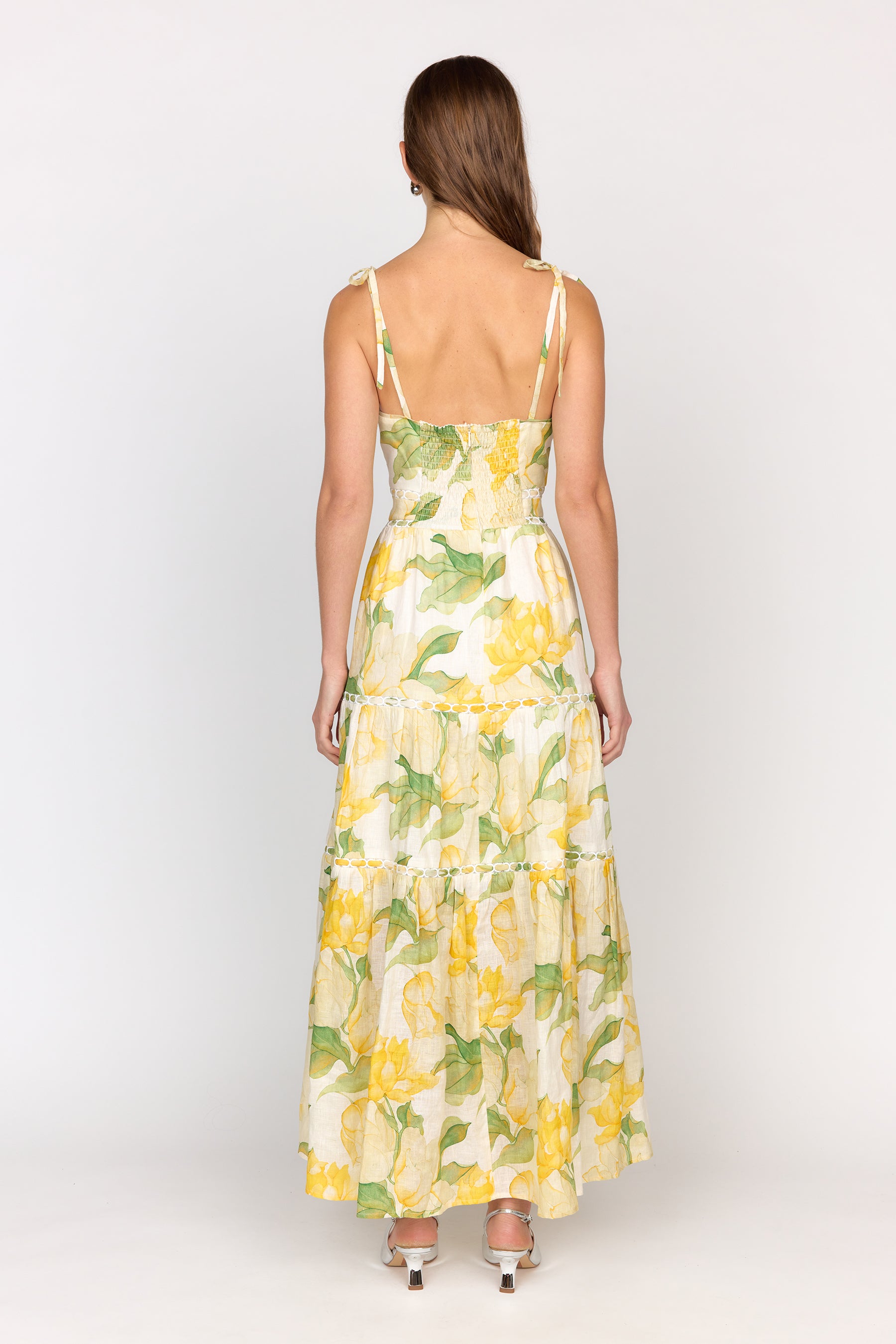 Saphina Dress - Waterlily Yellow