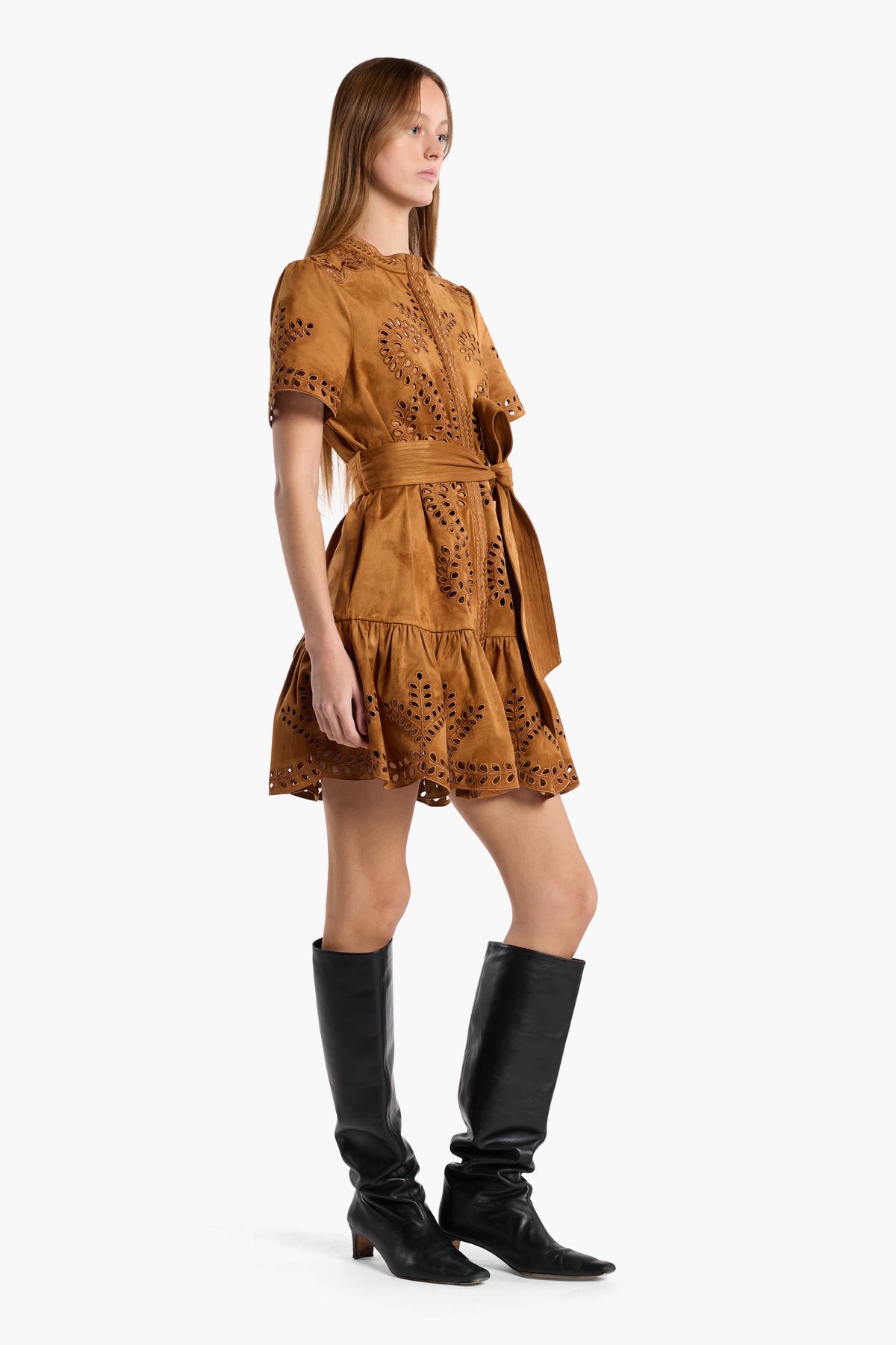 Sol Dress - Saddle Embroidery