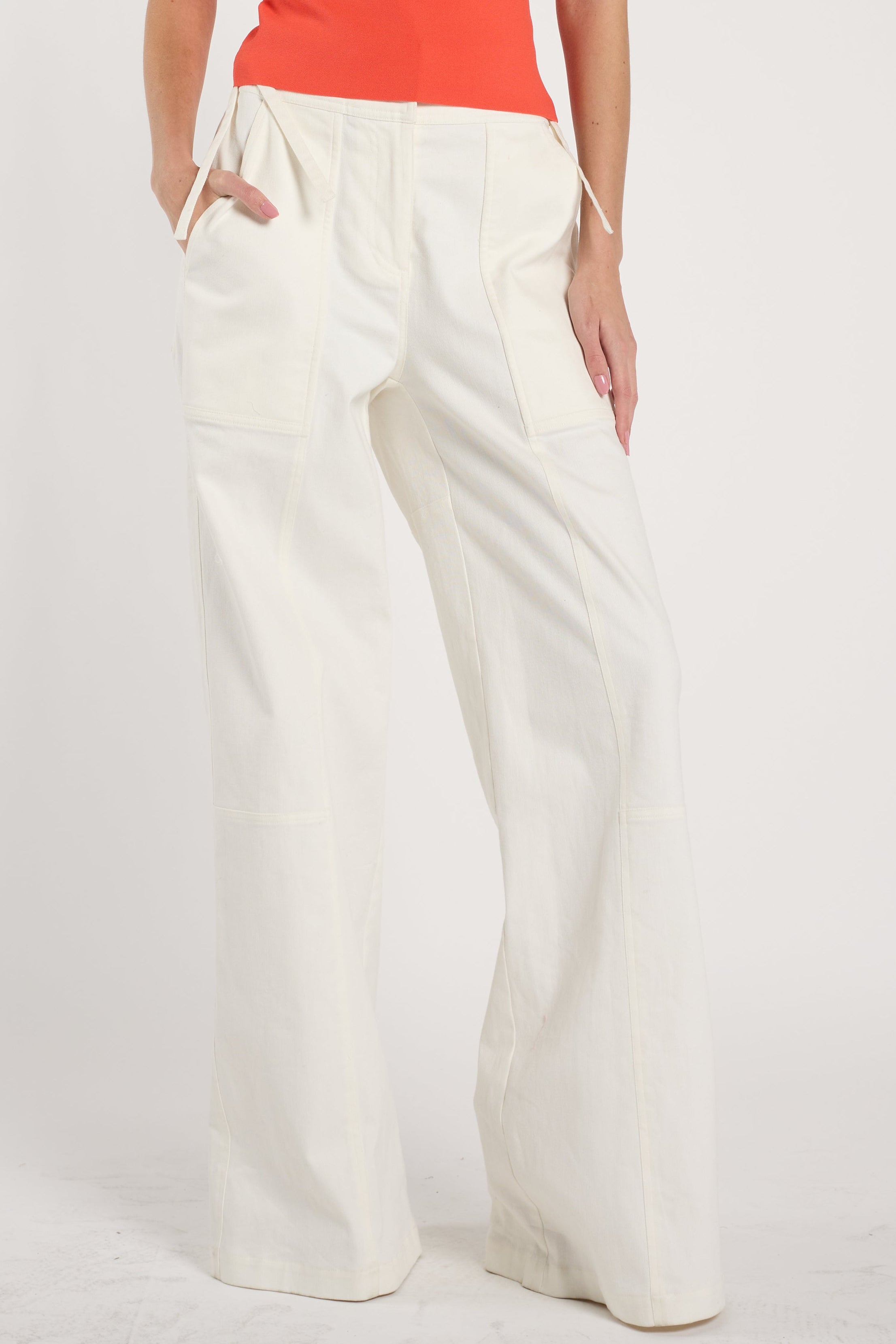 Aspyn Pant - White