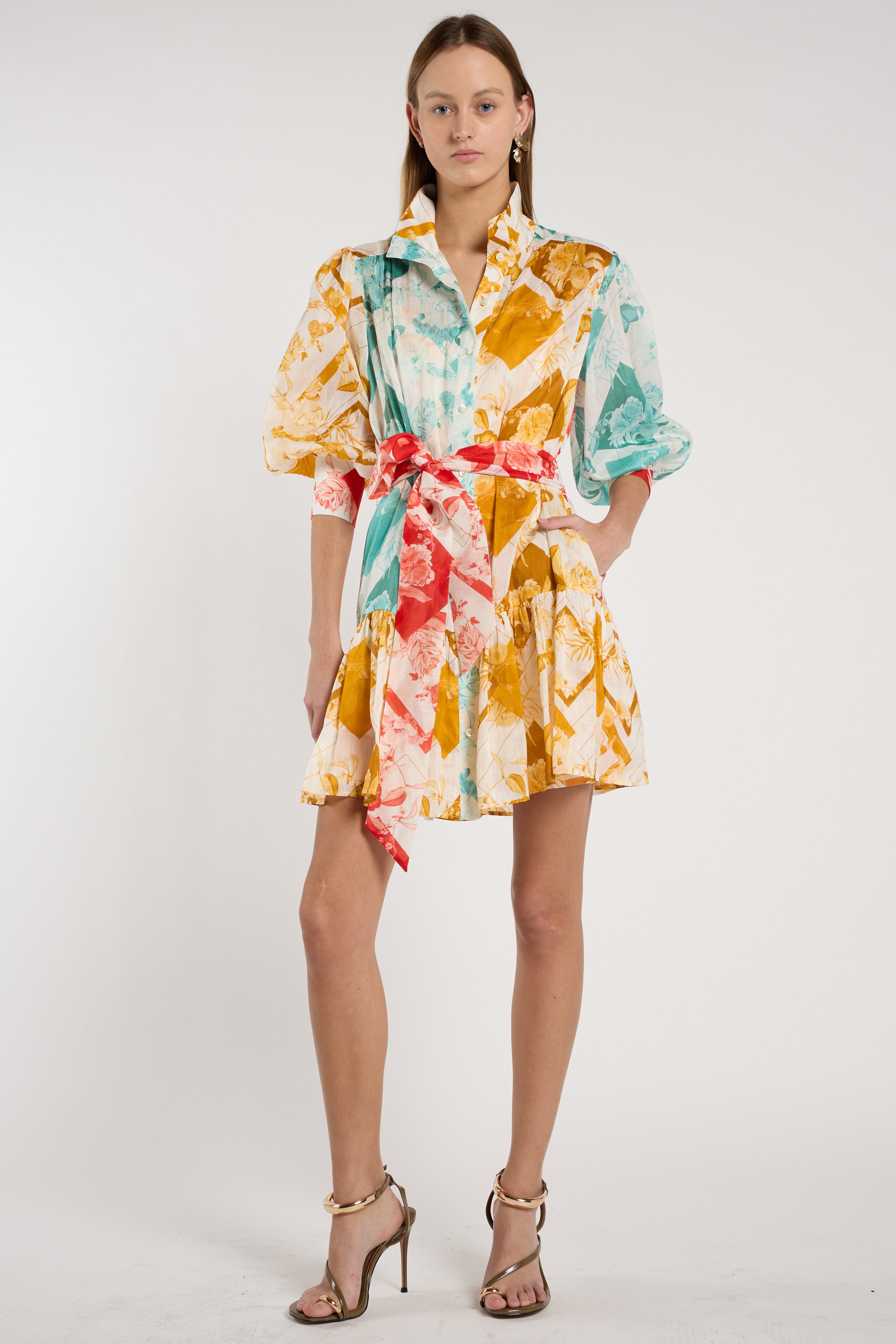 Emi Dress - Sierra Multi