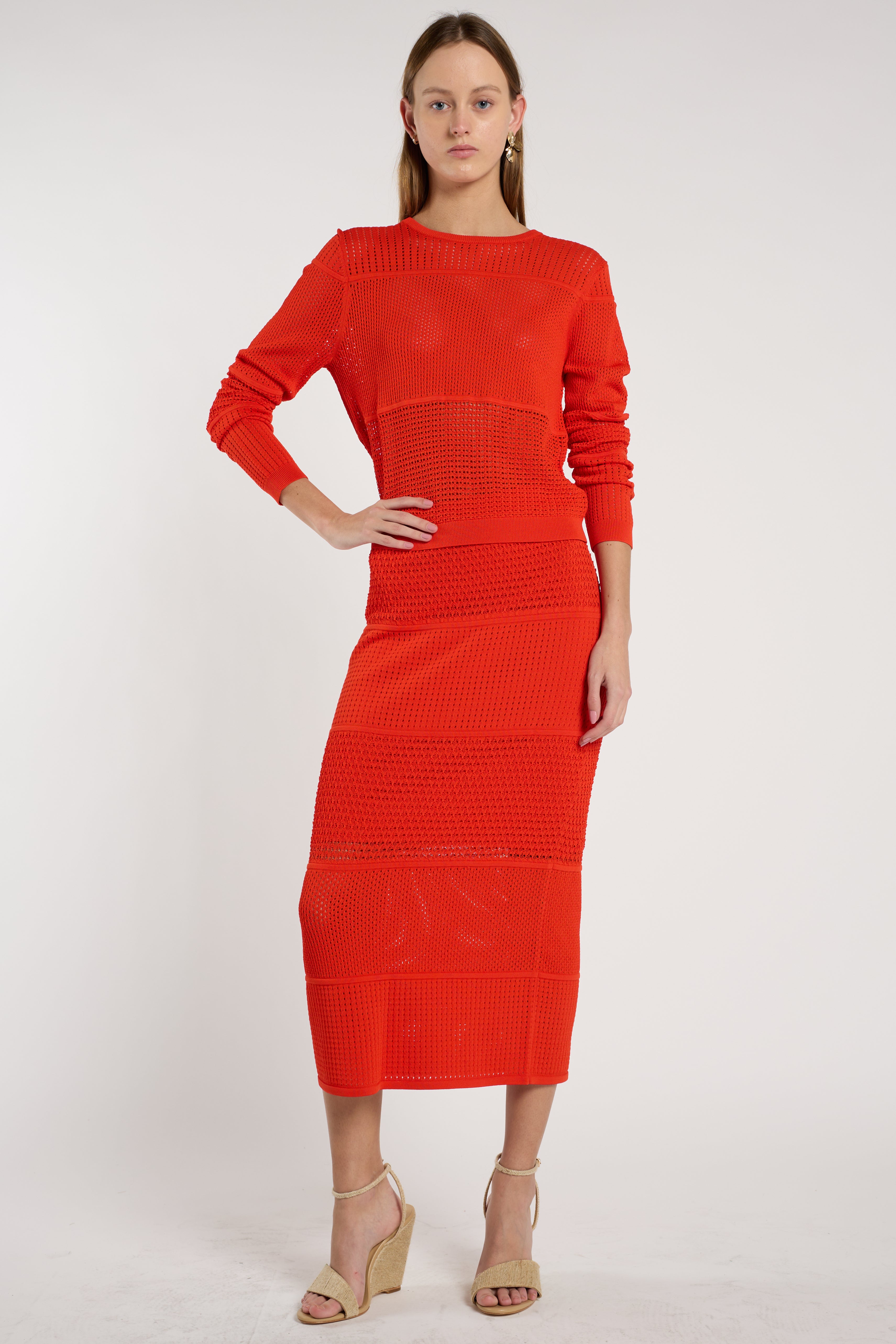 Wesley Sweater - Poppy