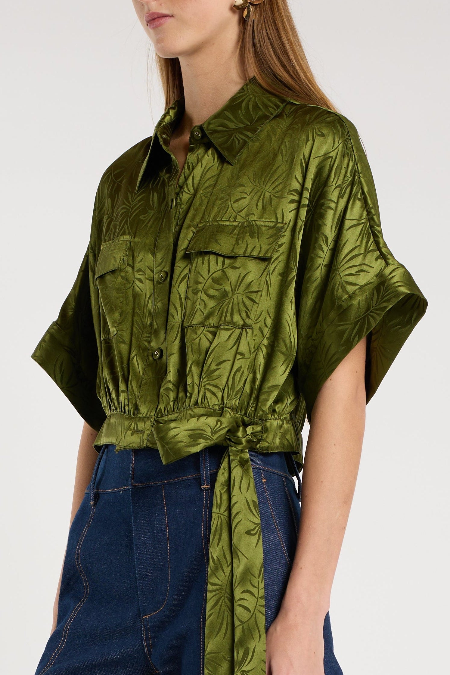 Manolo Top - Olive