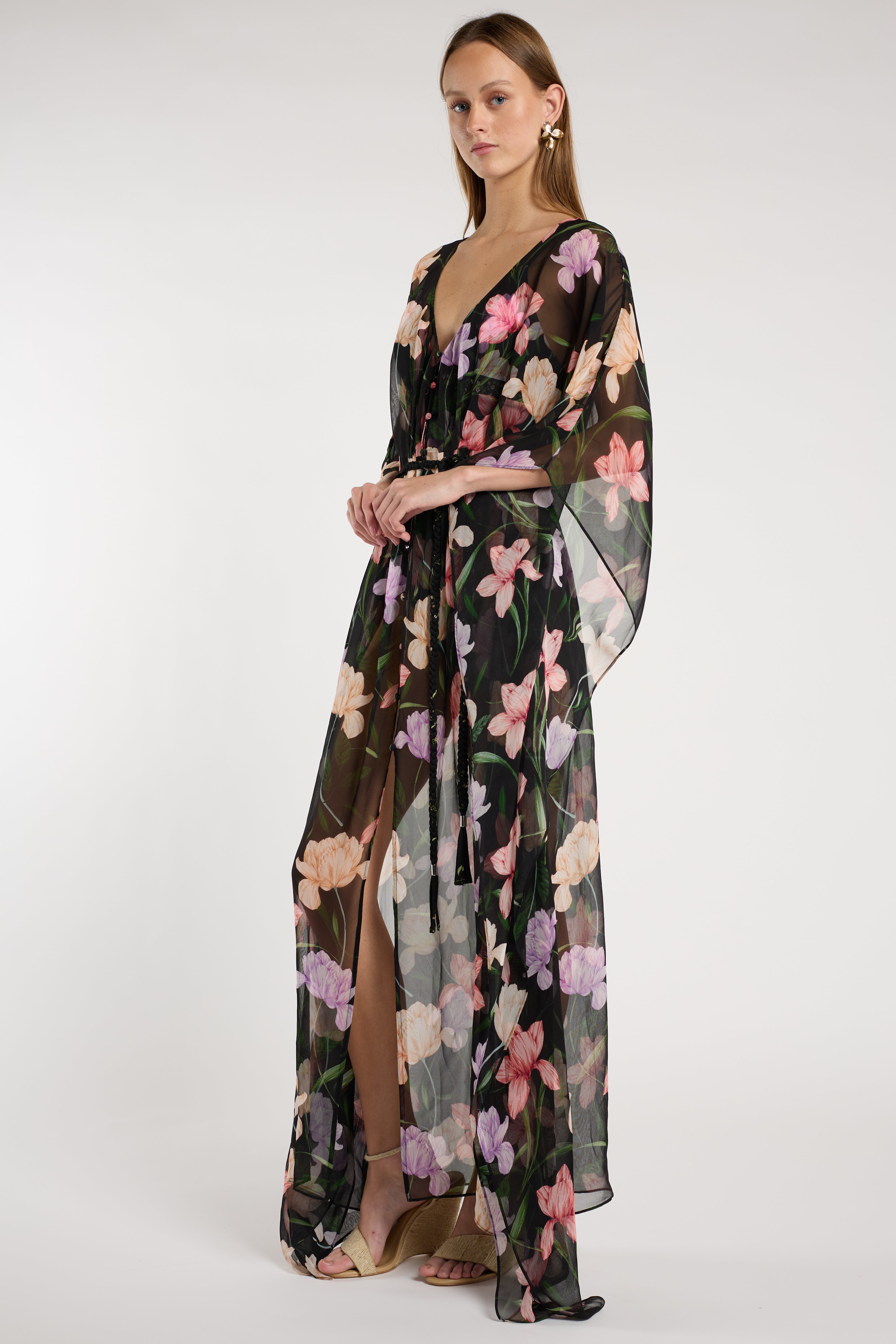 Zia Kaftan - Jardin Black