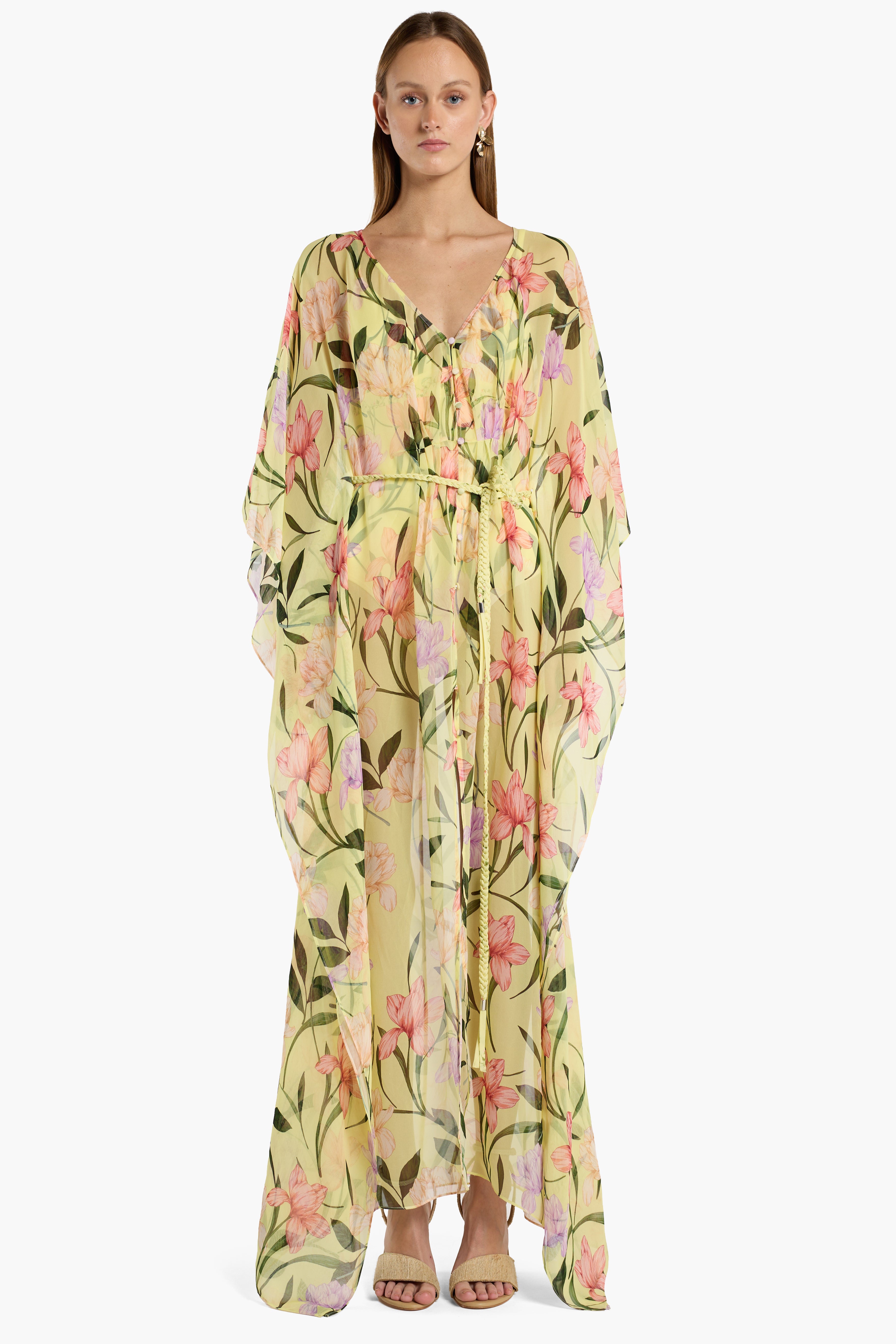 Zia Kaftan - Jardin Yellow