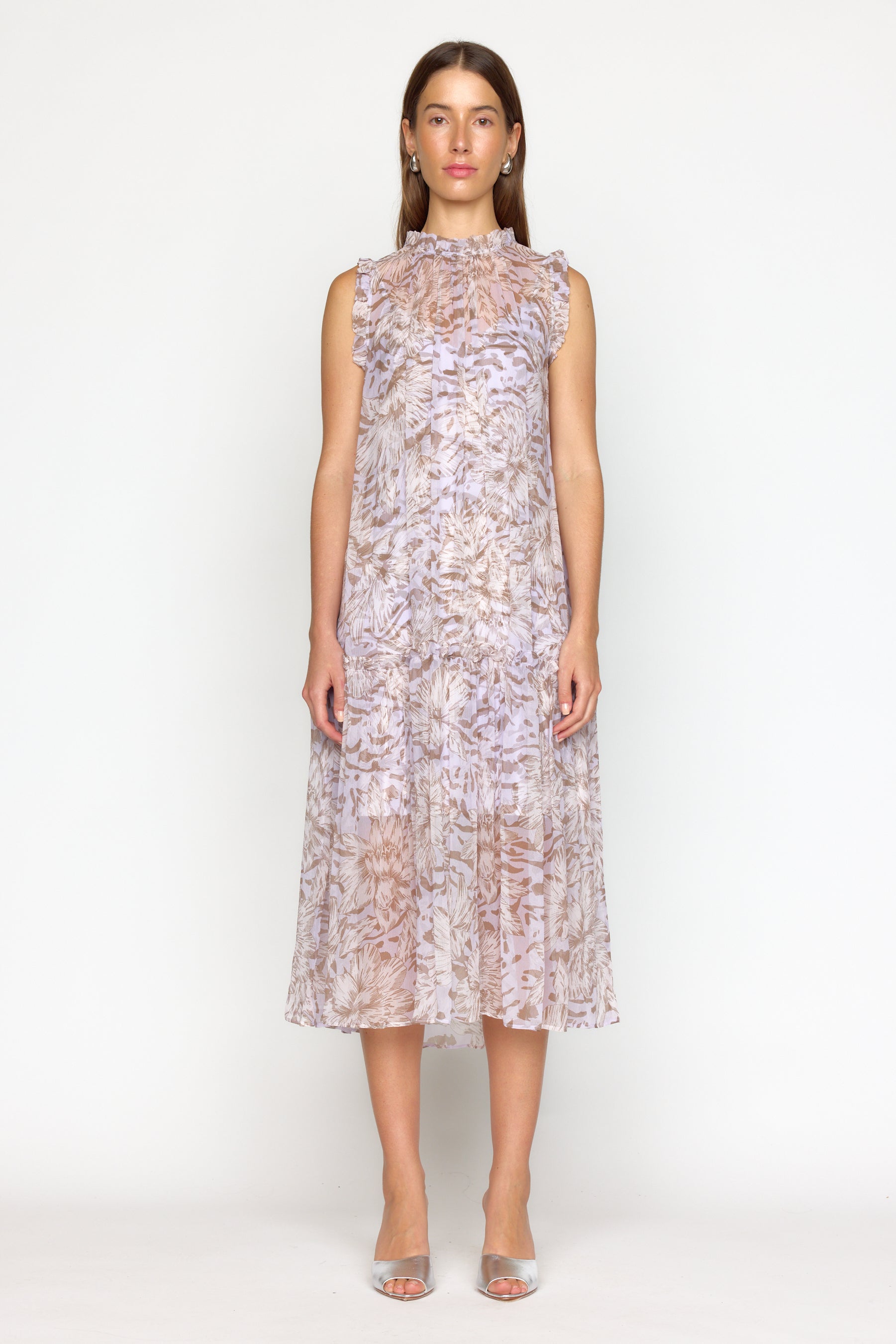 Gemma Dress - Lilac Lotus