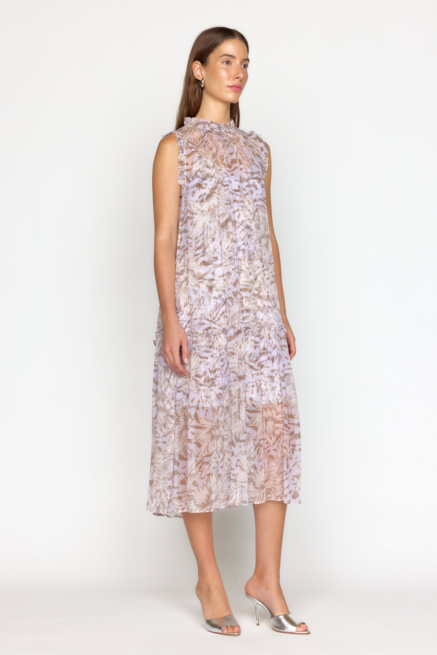 Gemma Dress - Lilac Lotus