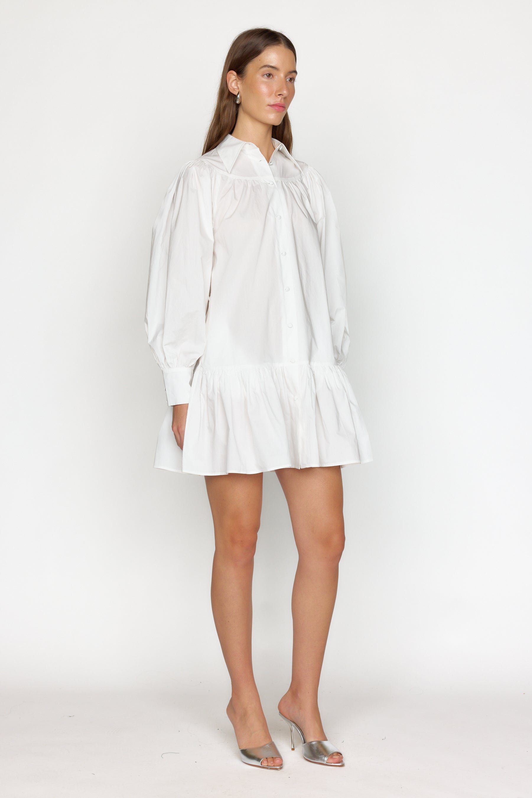 Haddie Dress - White