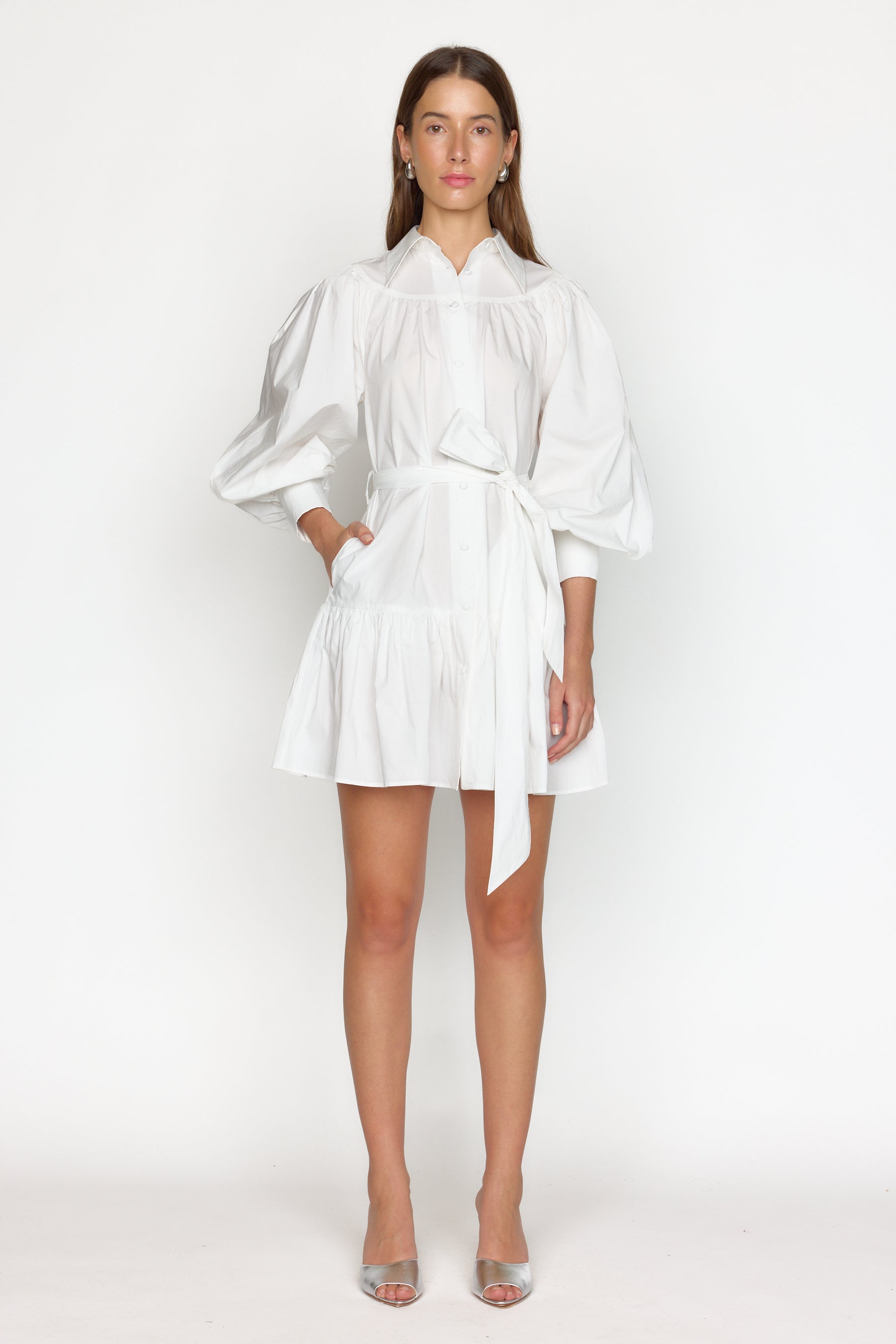 Haddie Dress - White
