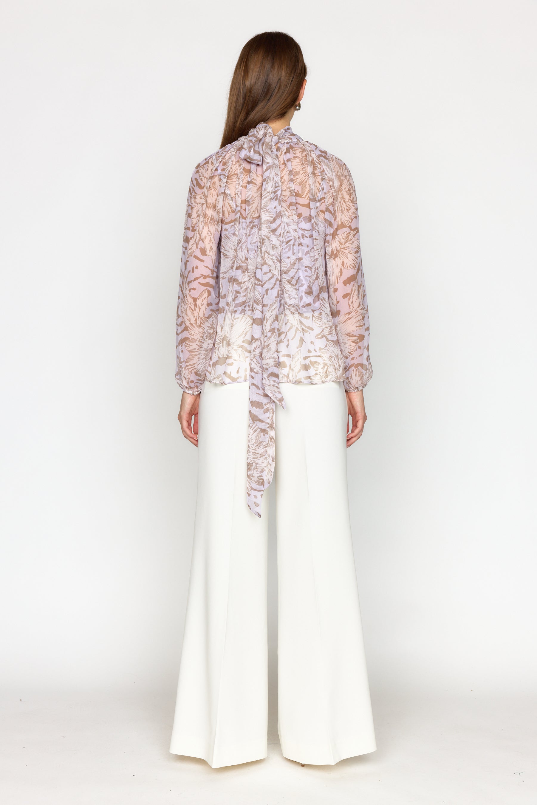 Teagan Blouse - Lilac Lotus