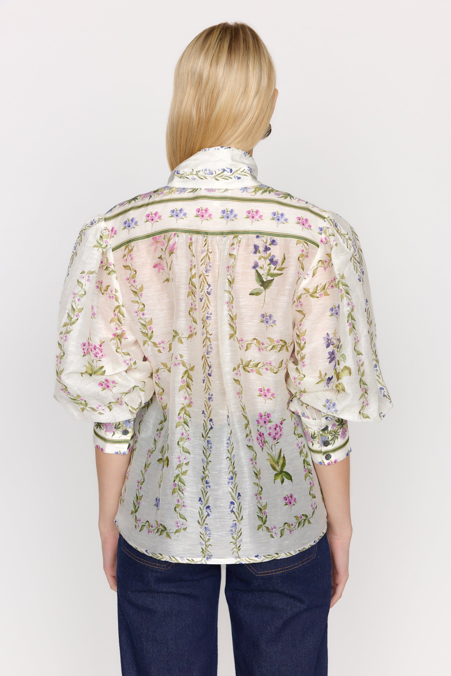 Maisy Top - Mosaic Ivory