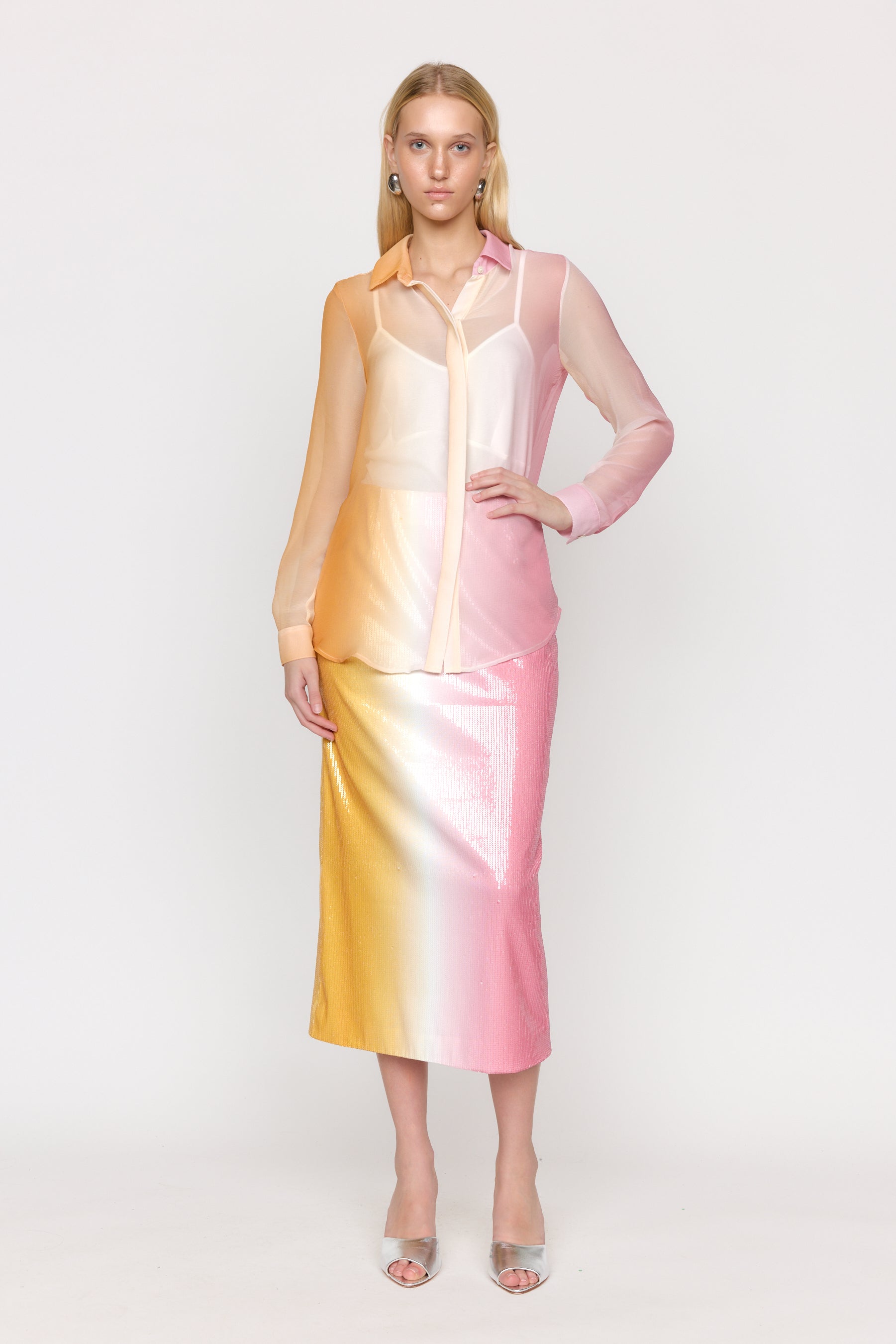 Aldric Skirt - Sunset Ombre