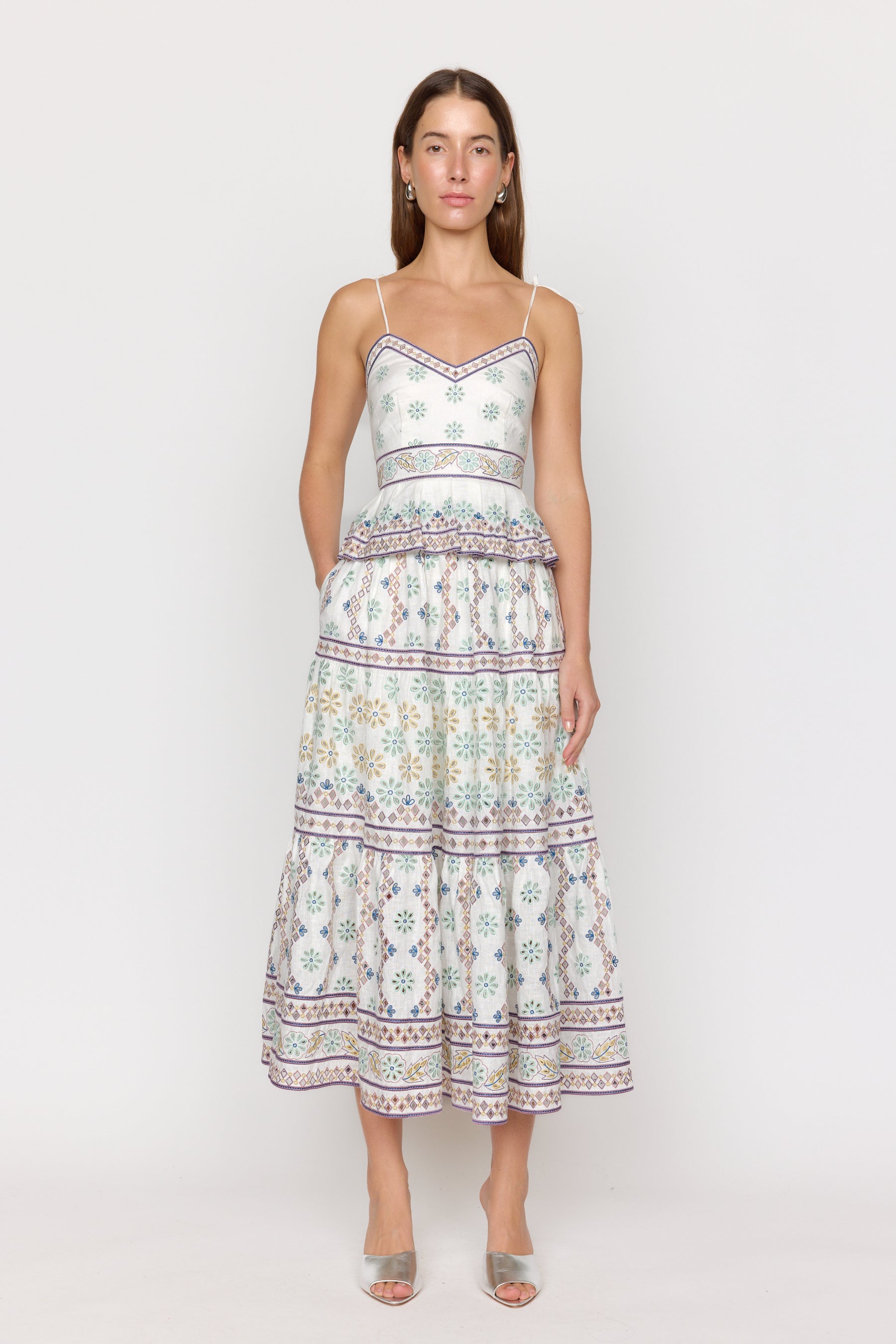 Kara Dress - Capri Ivory