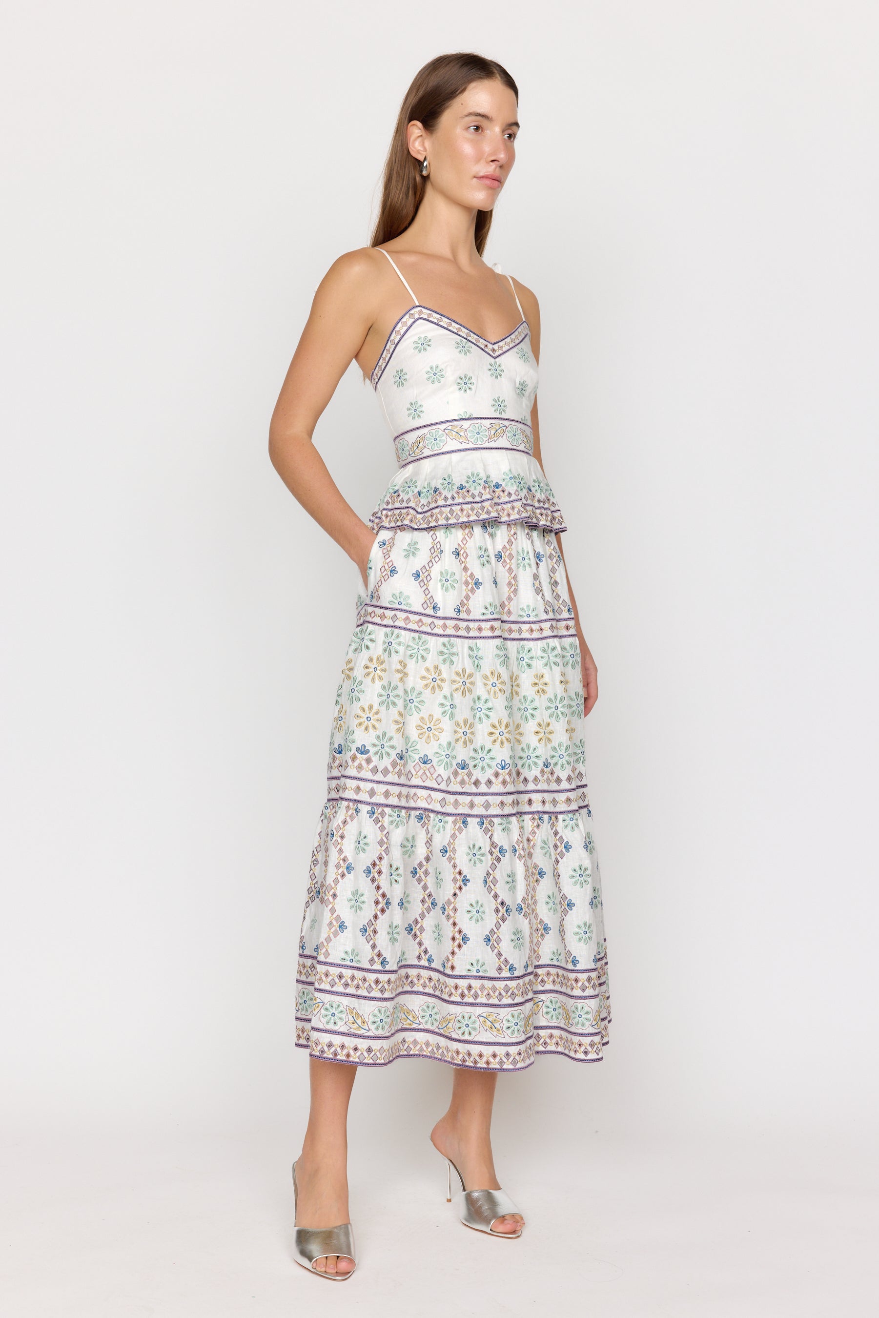 Kara Dress - Capri Ivory