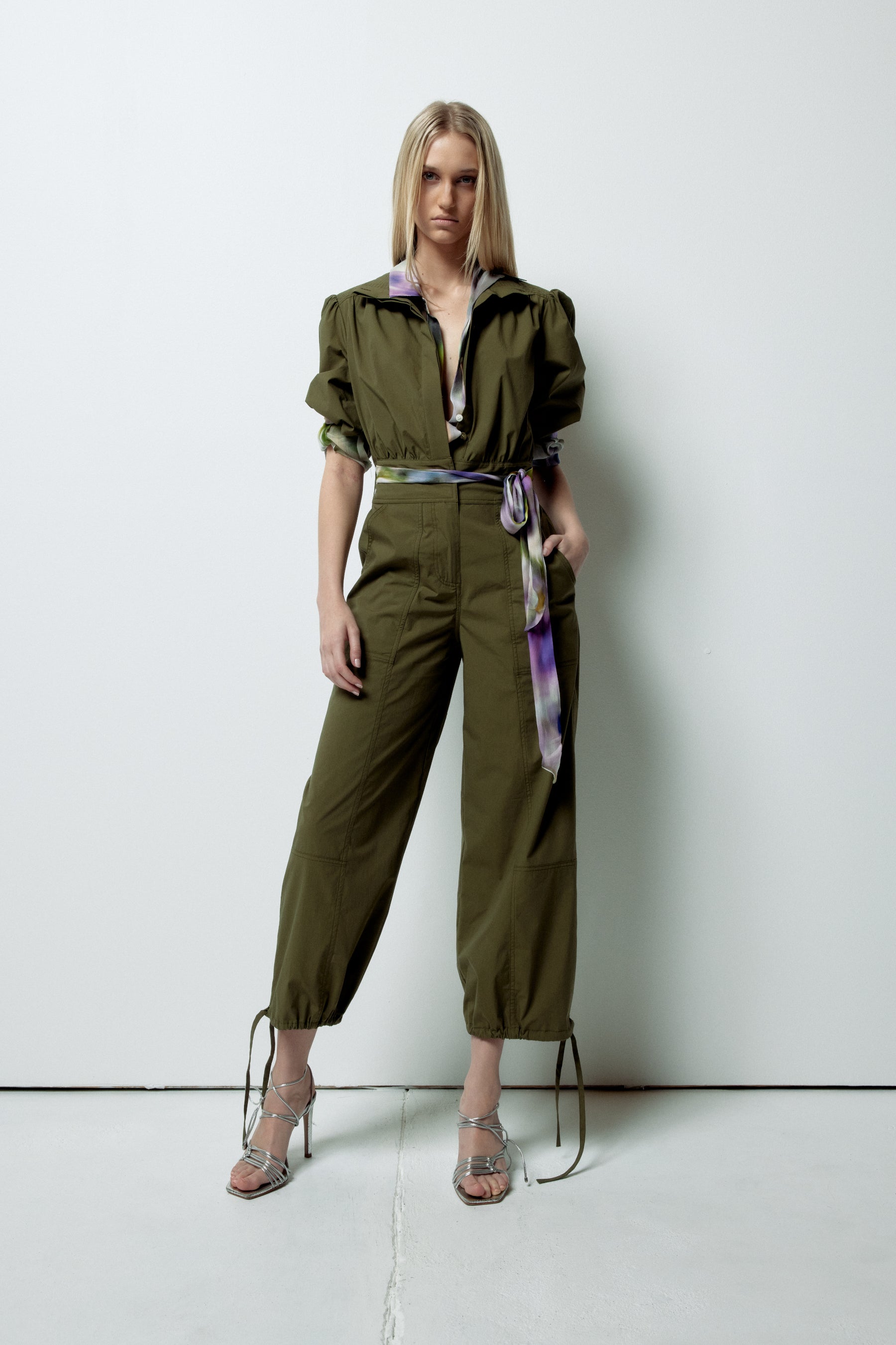 Birdie Jumpsuit - Olive