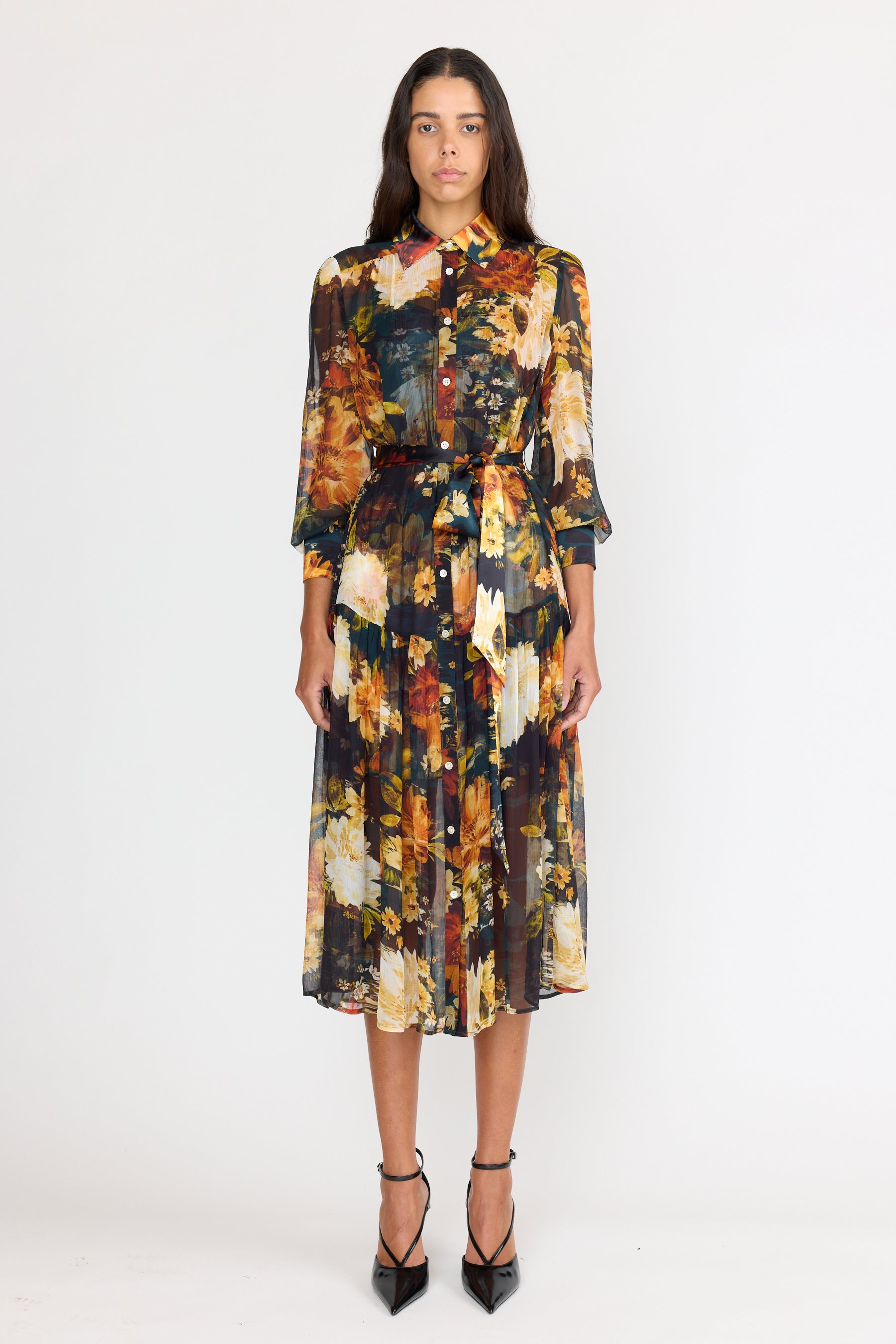 Kristen Dress - Amber Glow
