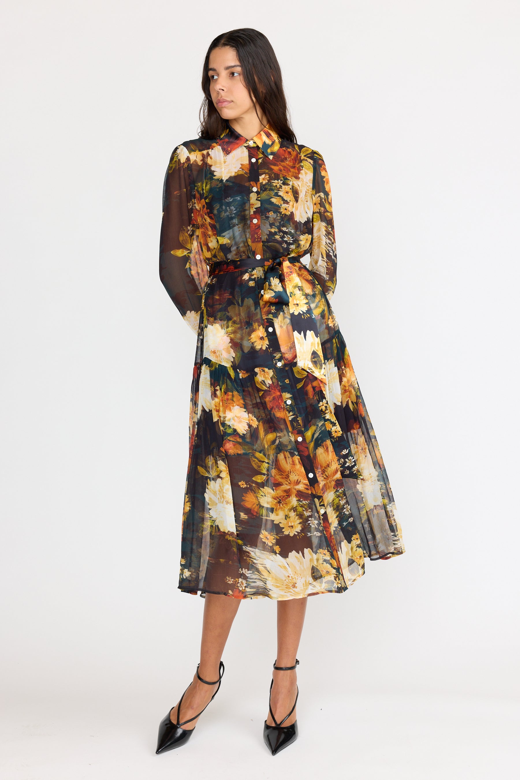 Kristen Dress - Amber Glow