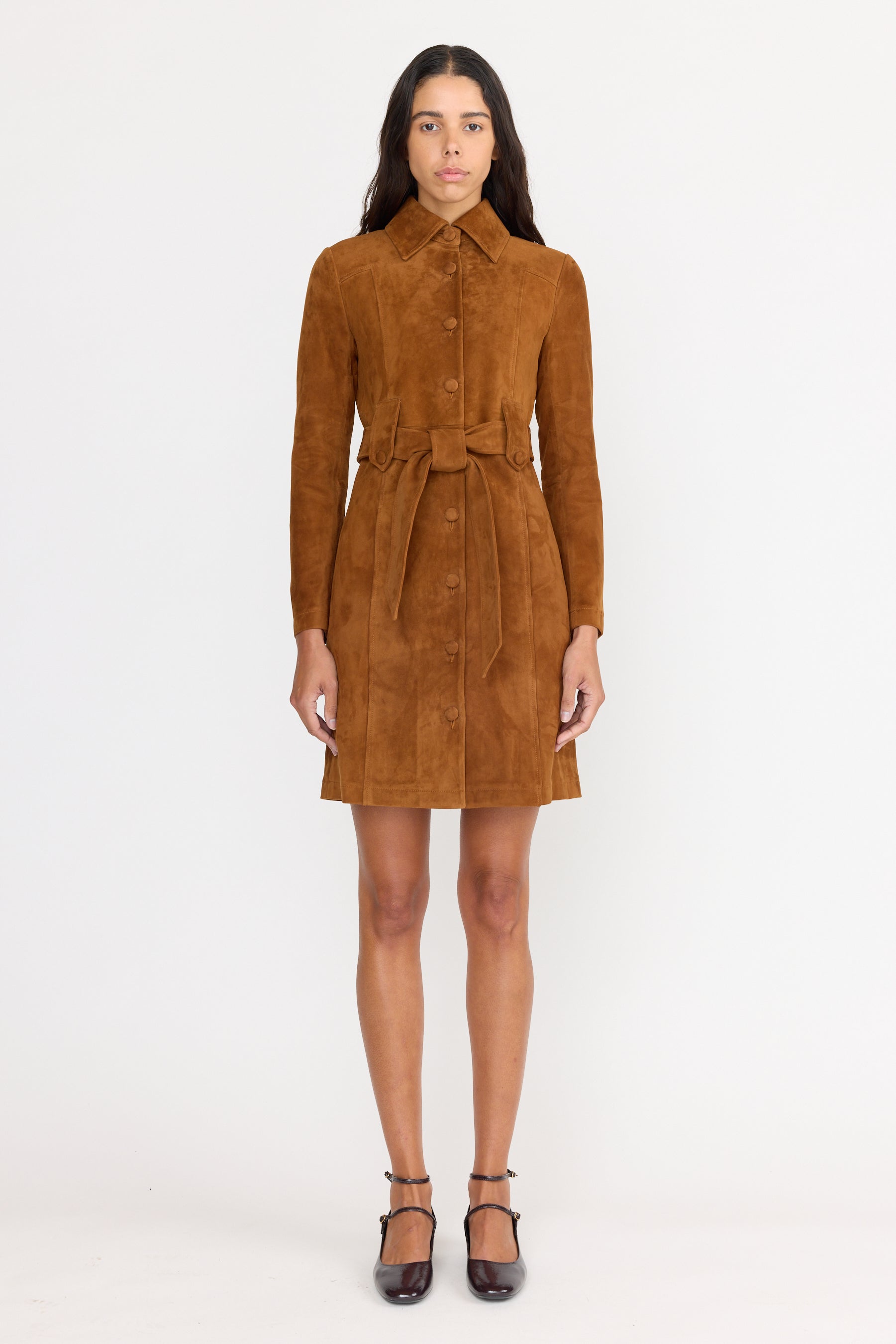 Ricci Coat - Saddle