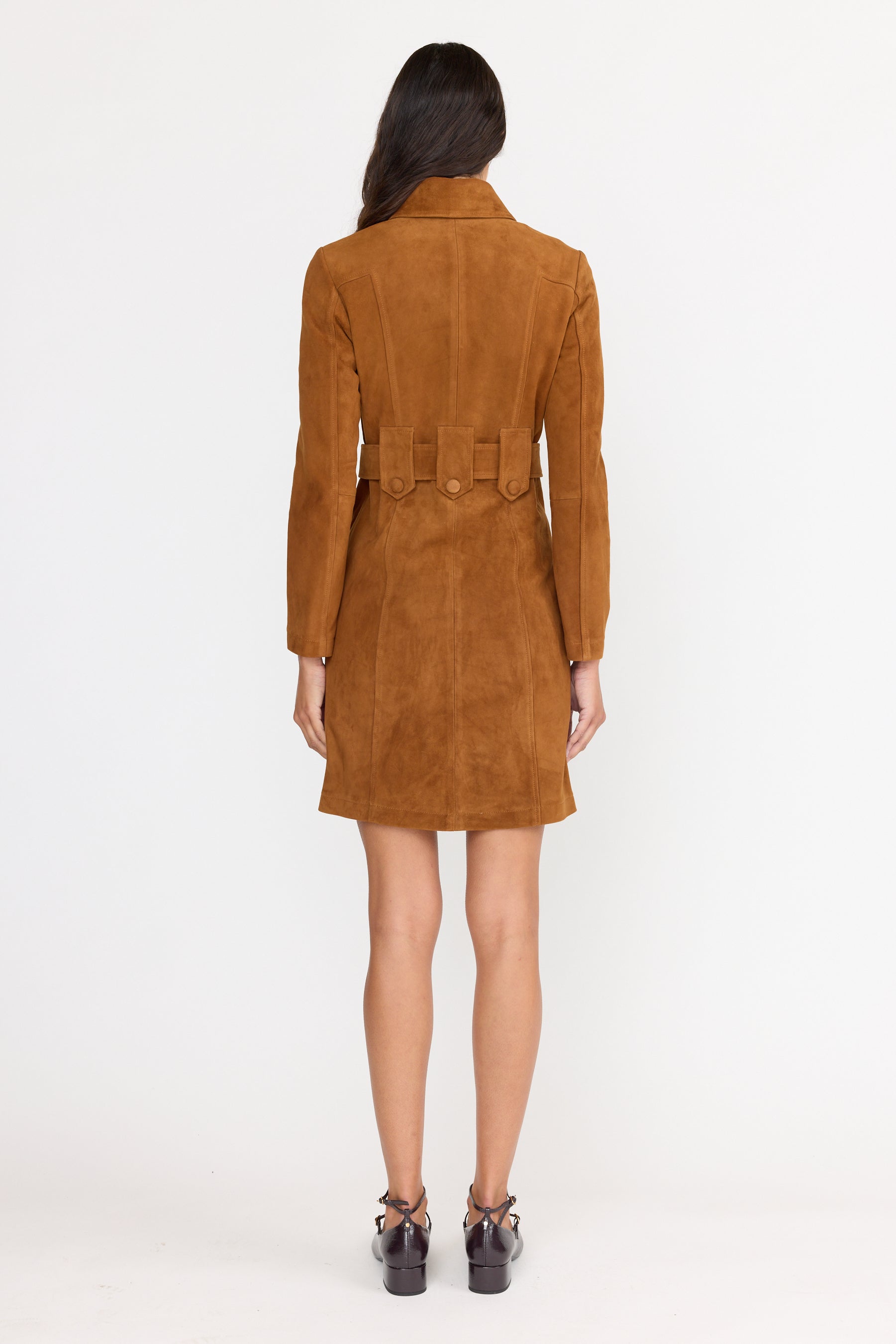 Ricci Coat - Saddle