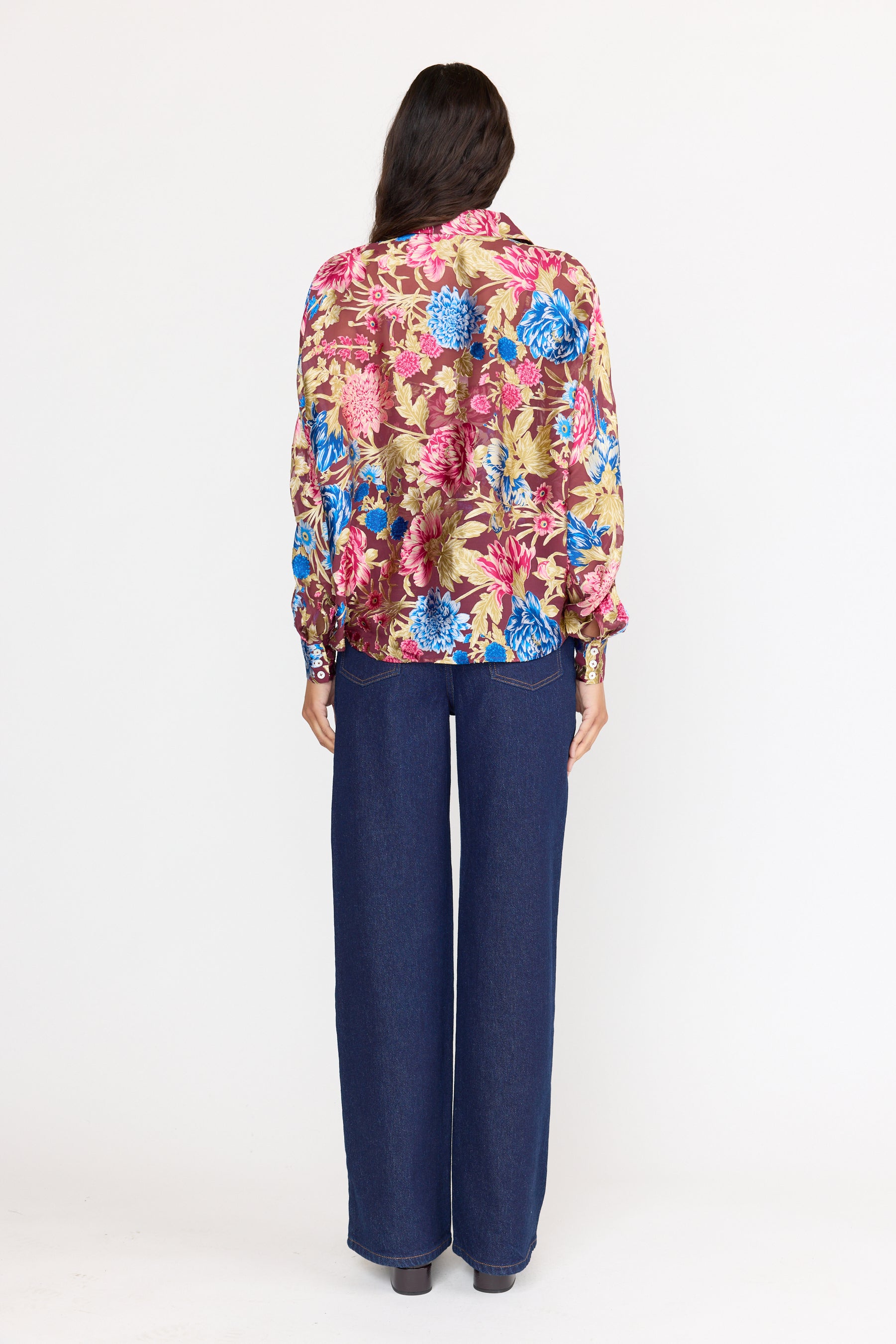 Rosario Top - Carmine Floral