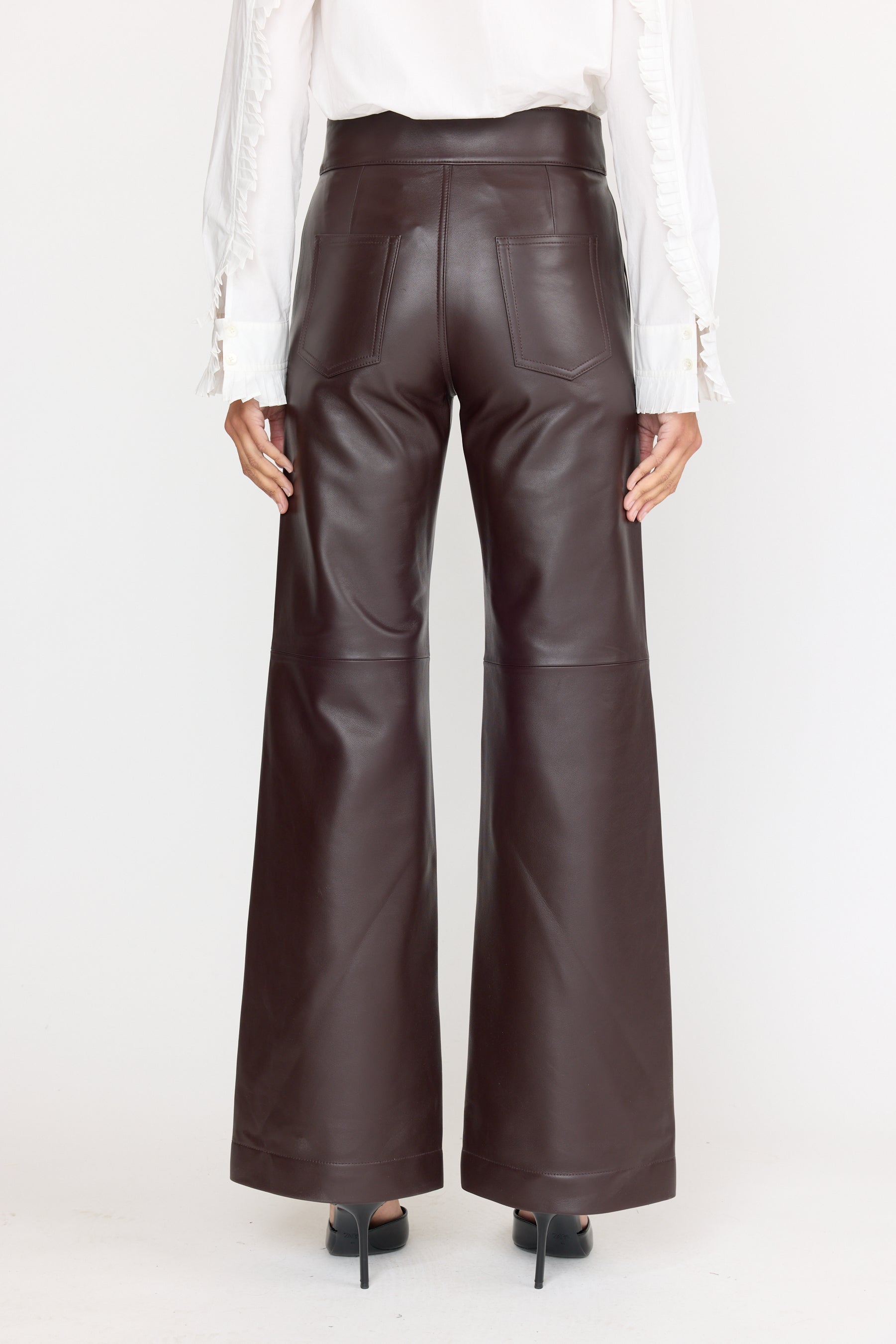 Zoe Pant - Burgundy