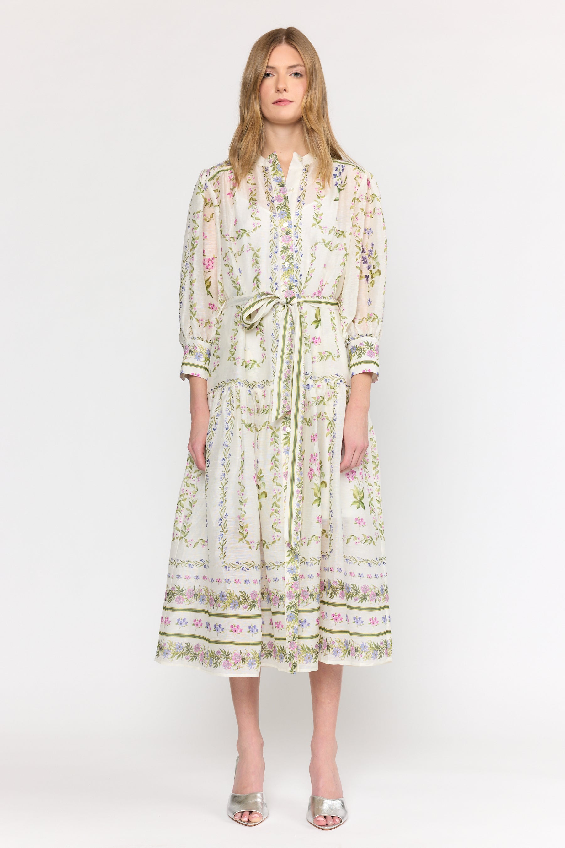 Blake Dress - Mosaic Ivory