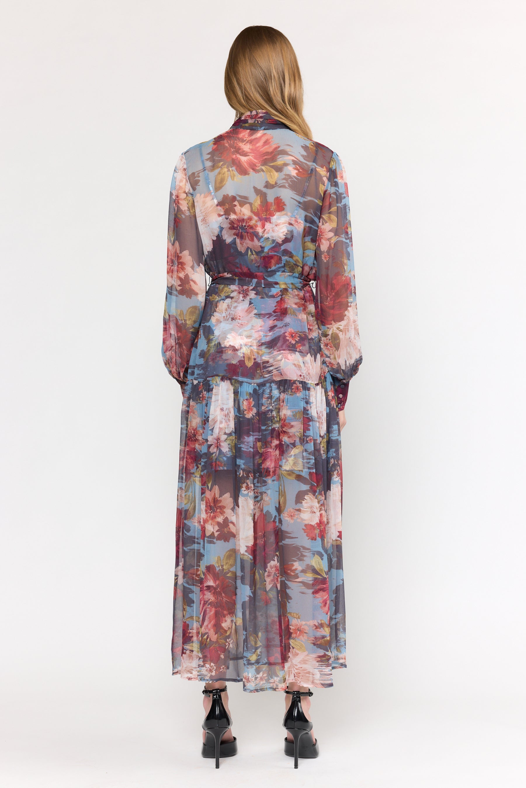 Esther Dress - Sky Garden