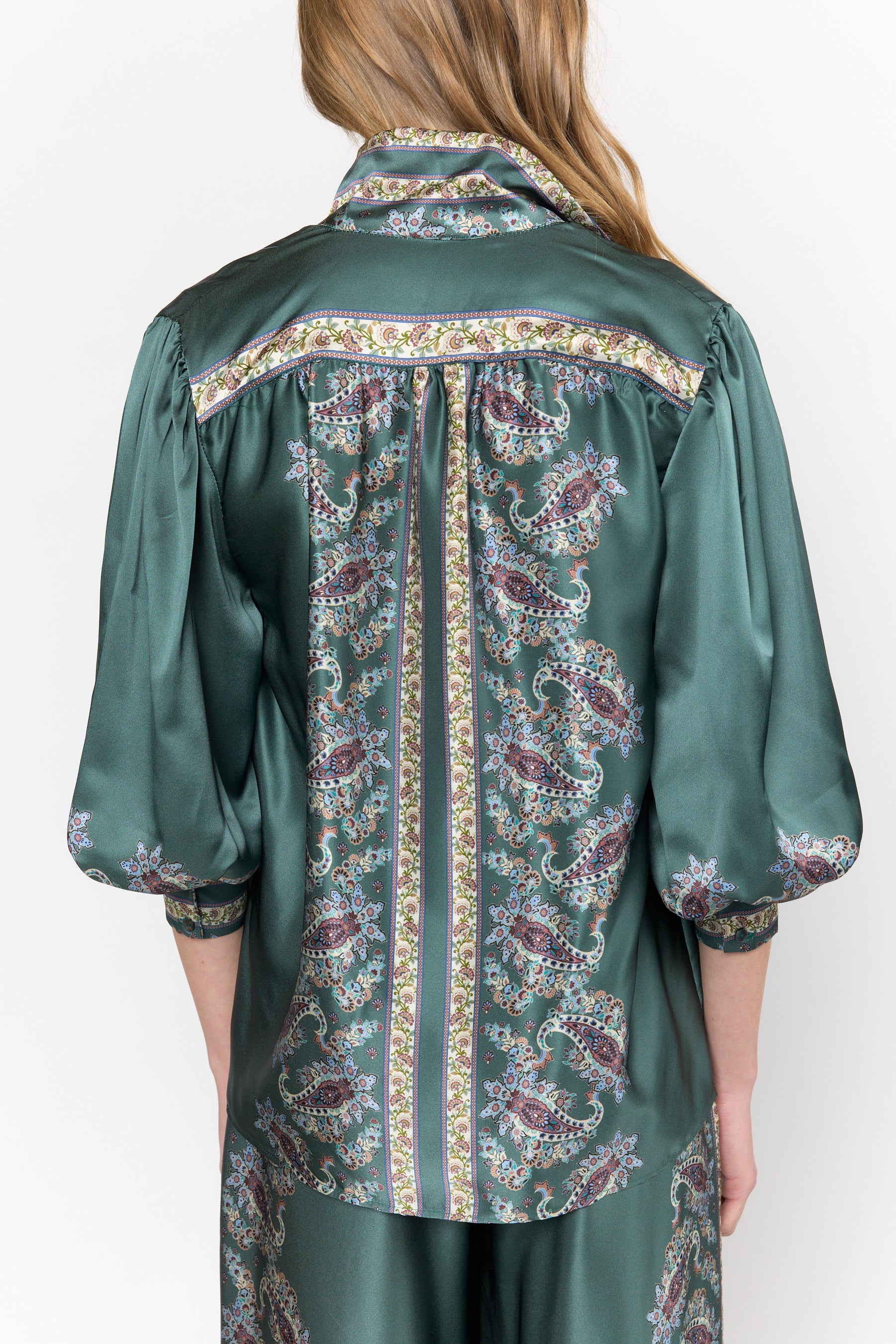 Paloma Top - Reseda Paisley