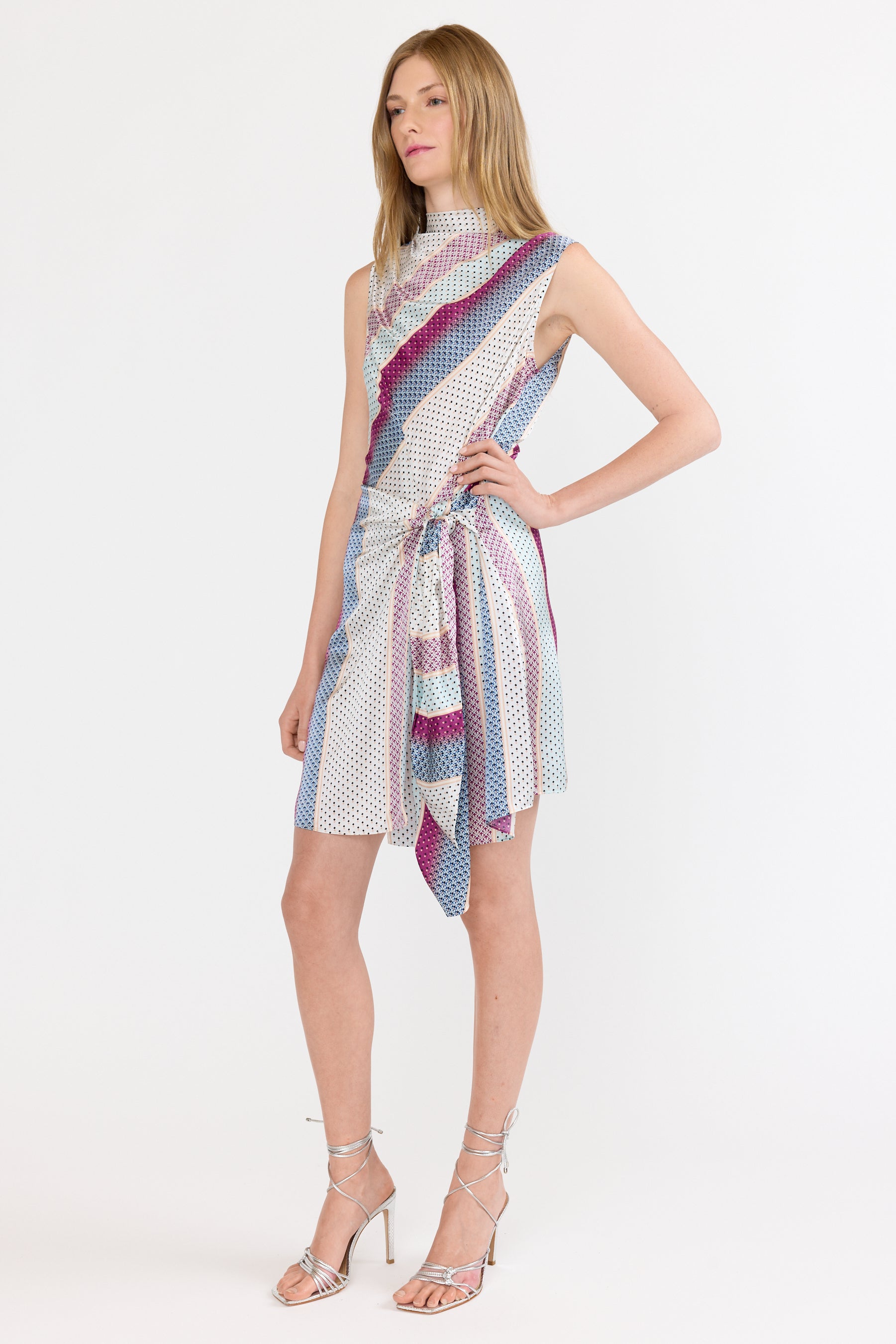 Rory Dress - Coastal Stripe
