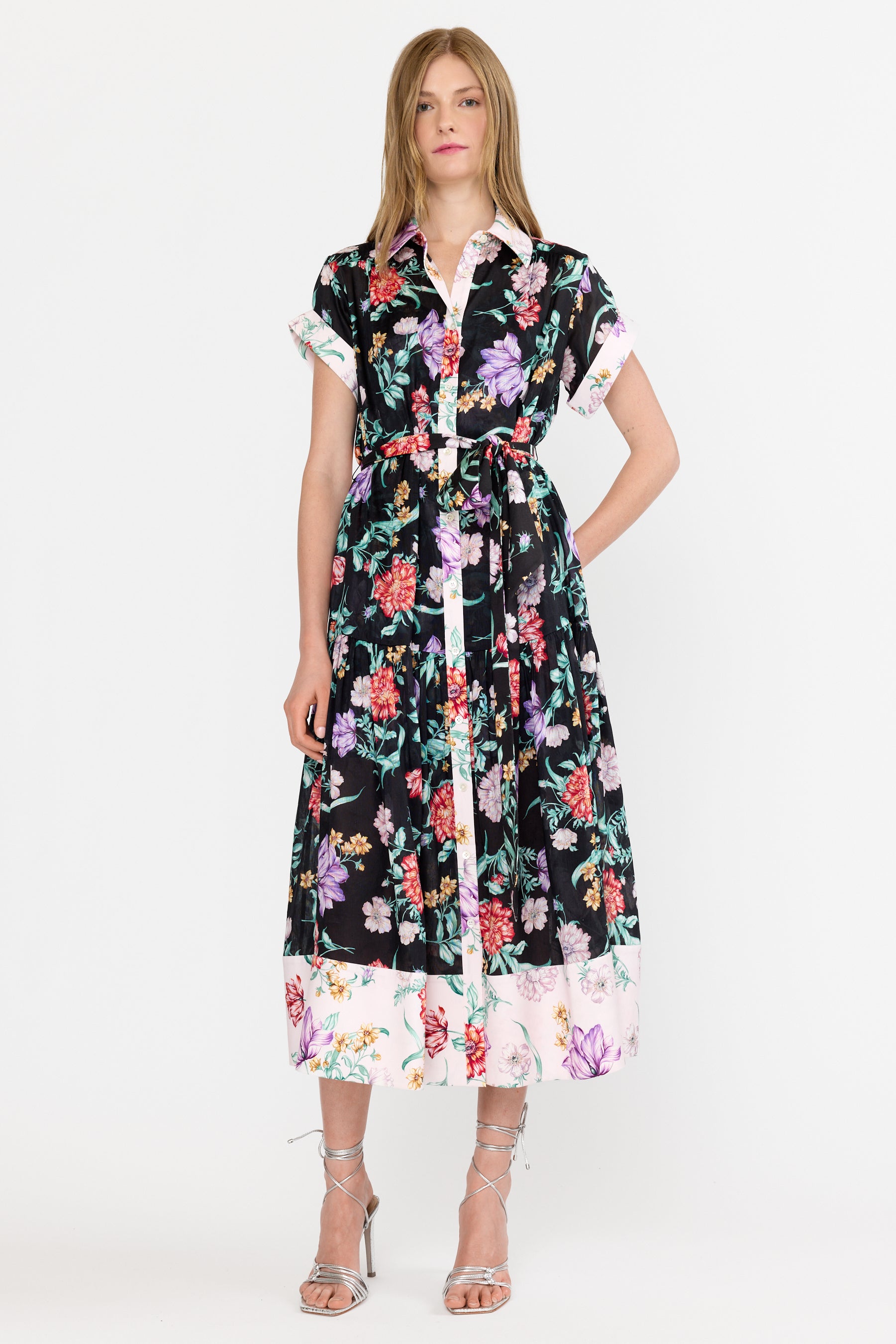 Robbin Dress - Onyx Botanica