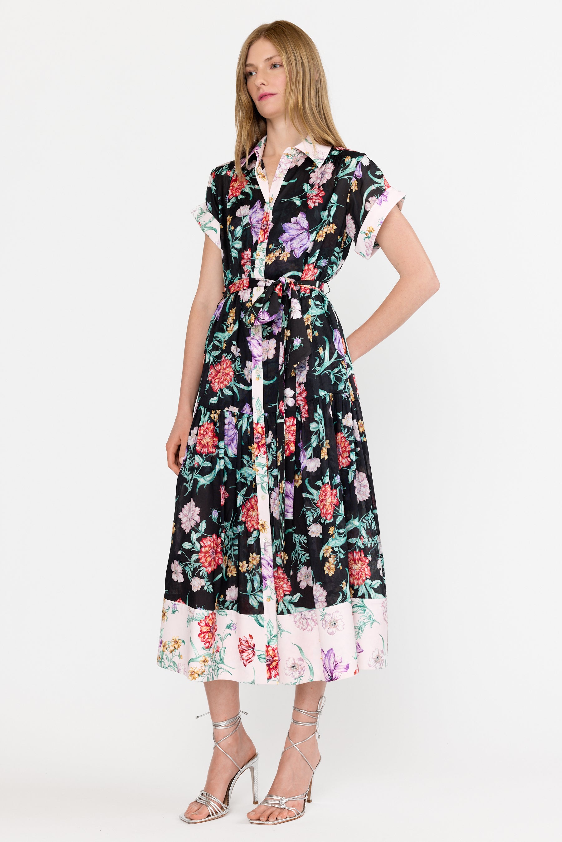 Robbin Dress - Onyx Botanica