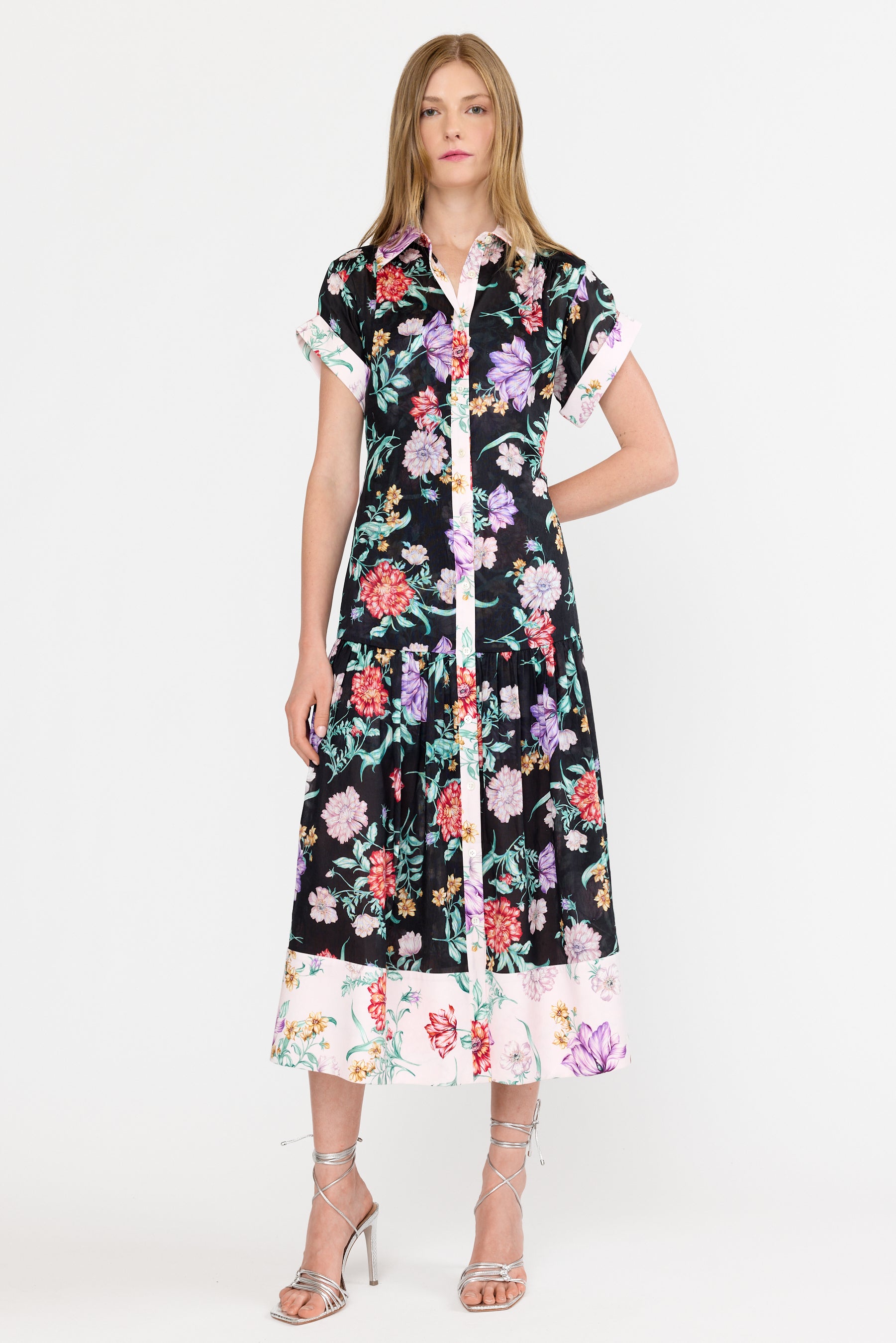 Robbin Dress - Onyx Botanica