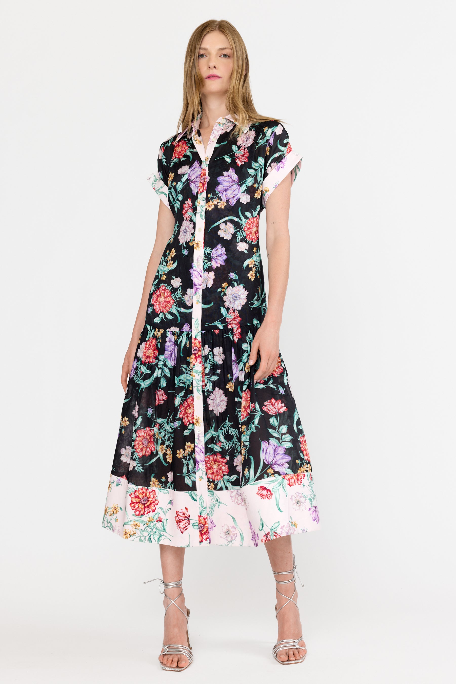 Robbin Dress - Onyx Botanica