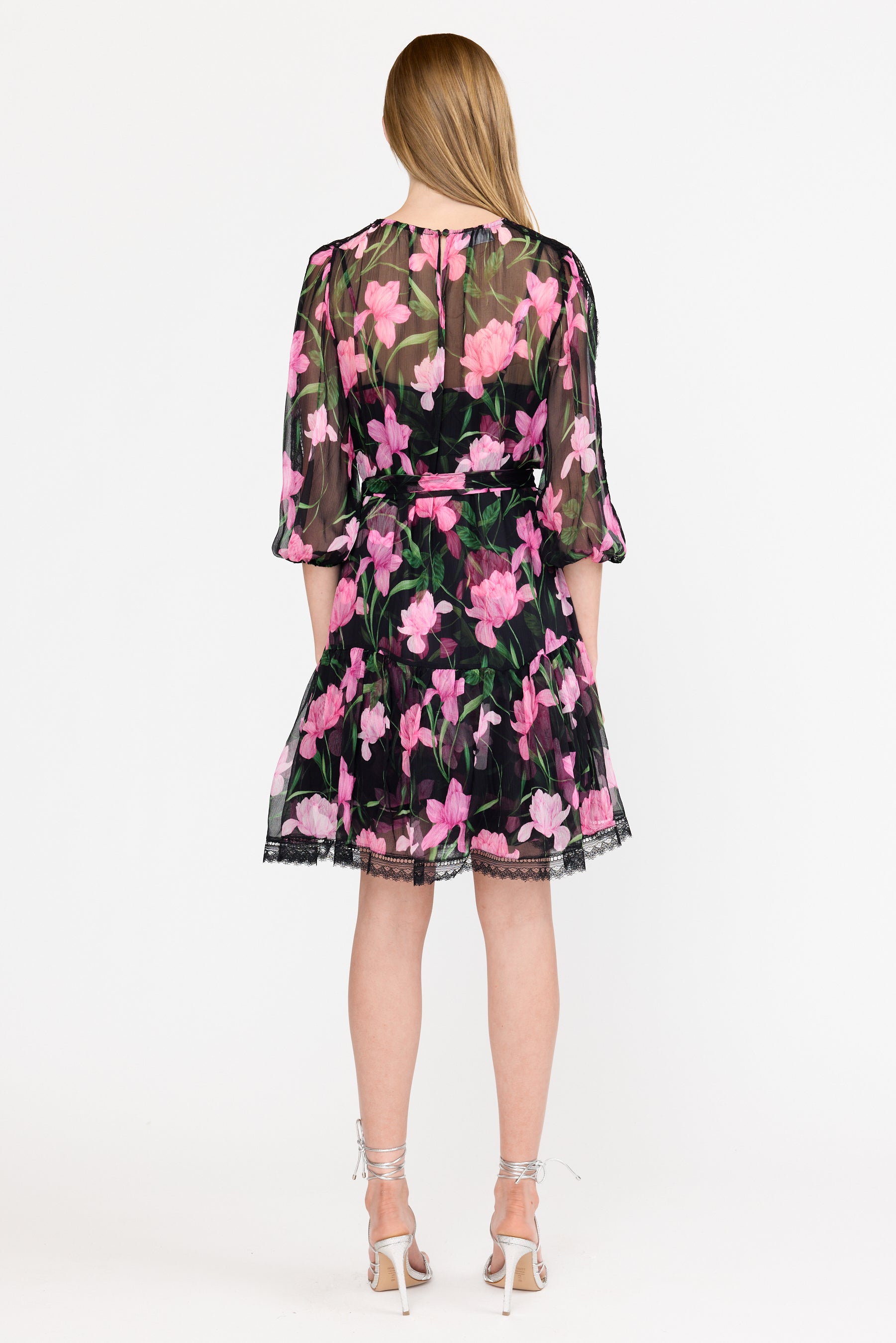 Orion Dress - Onyx Florette