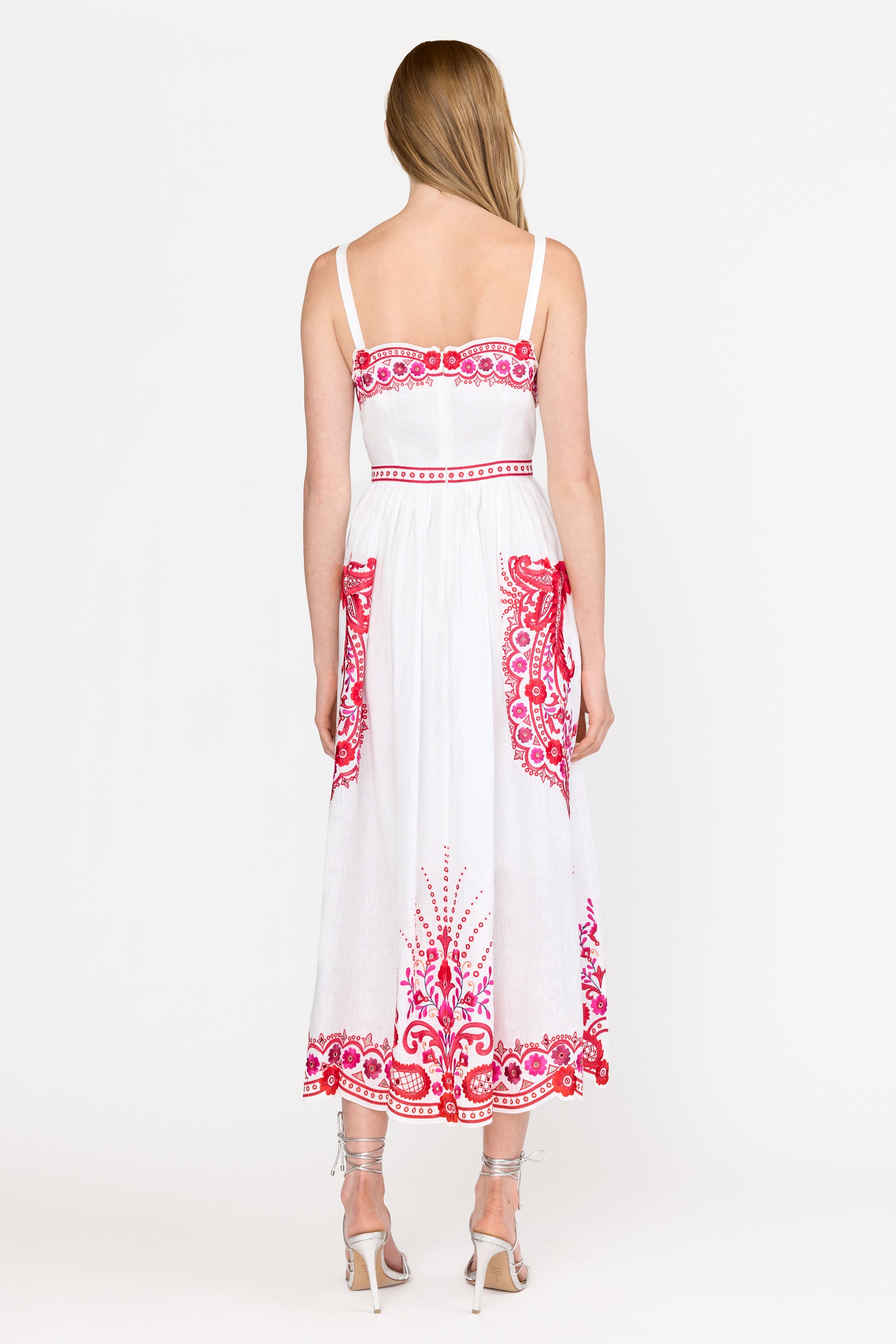 Holly Dress - White Rosaria