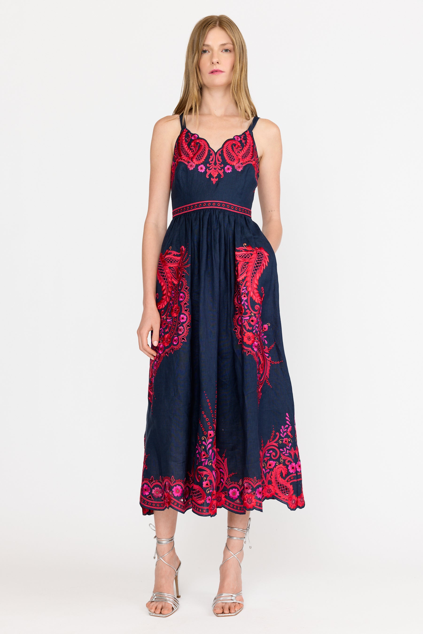 Holly Dress - Midnight Rosaria