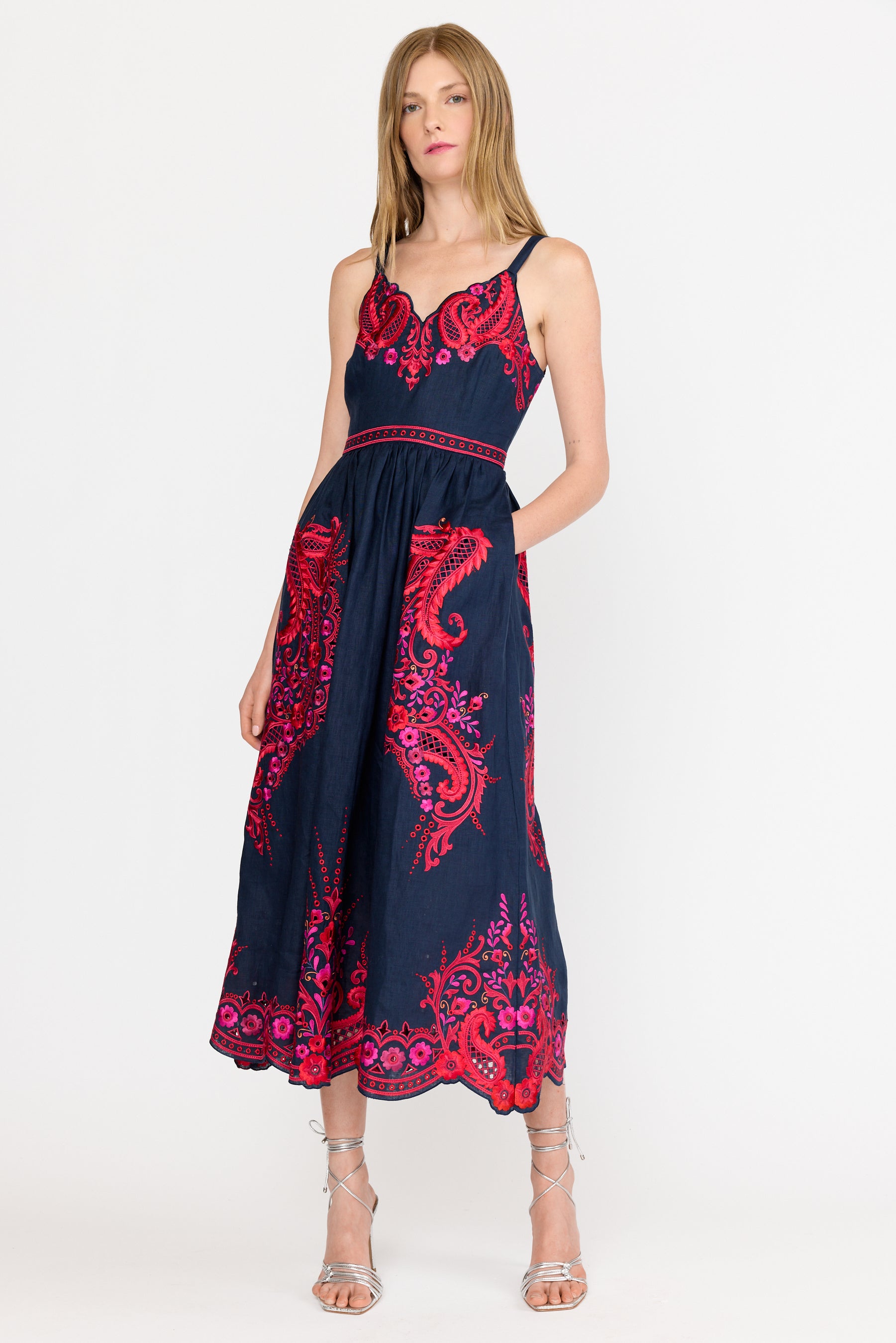 Holly Dress - Midnight Rosaria