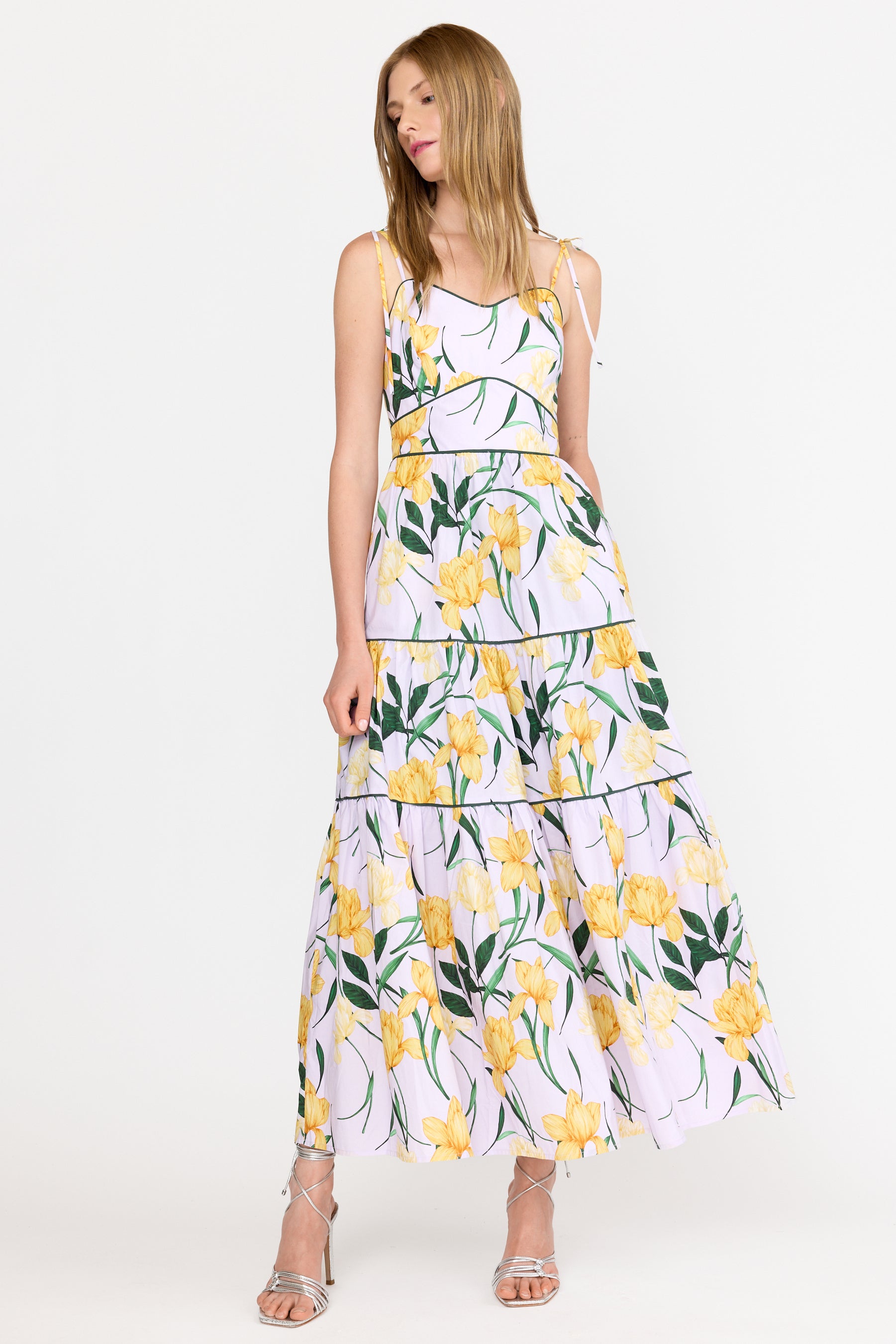 Saphina Dress - Lilac Florette