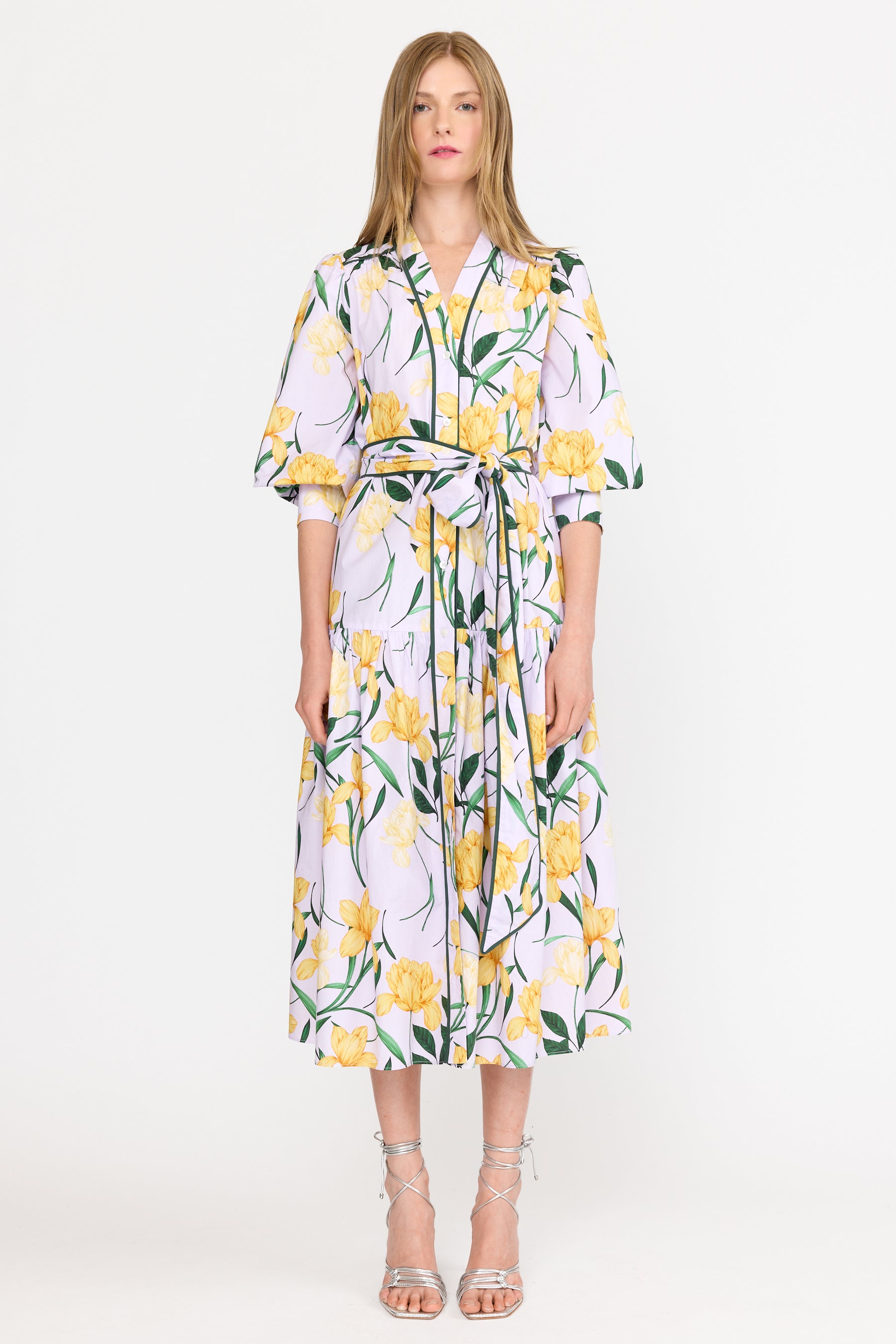 Layla Dress - Lilac Florette