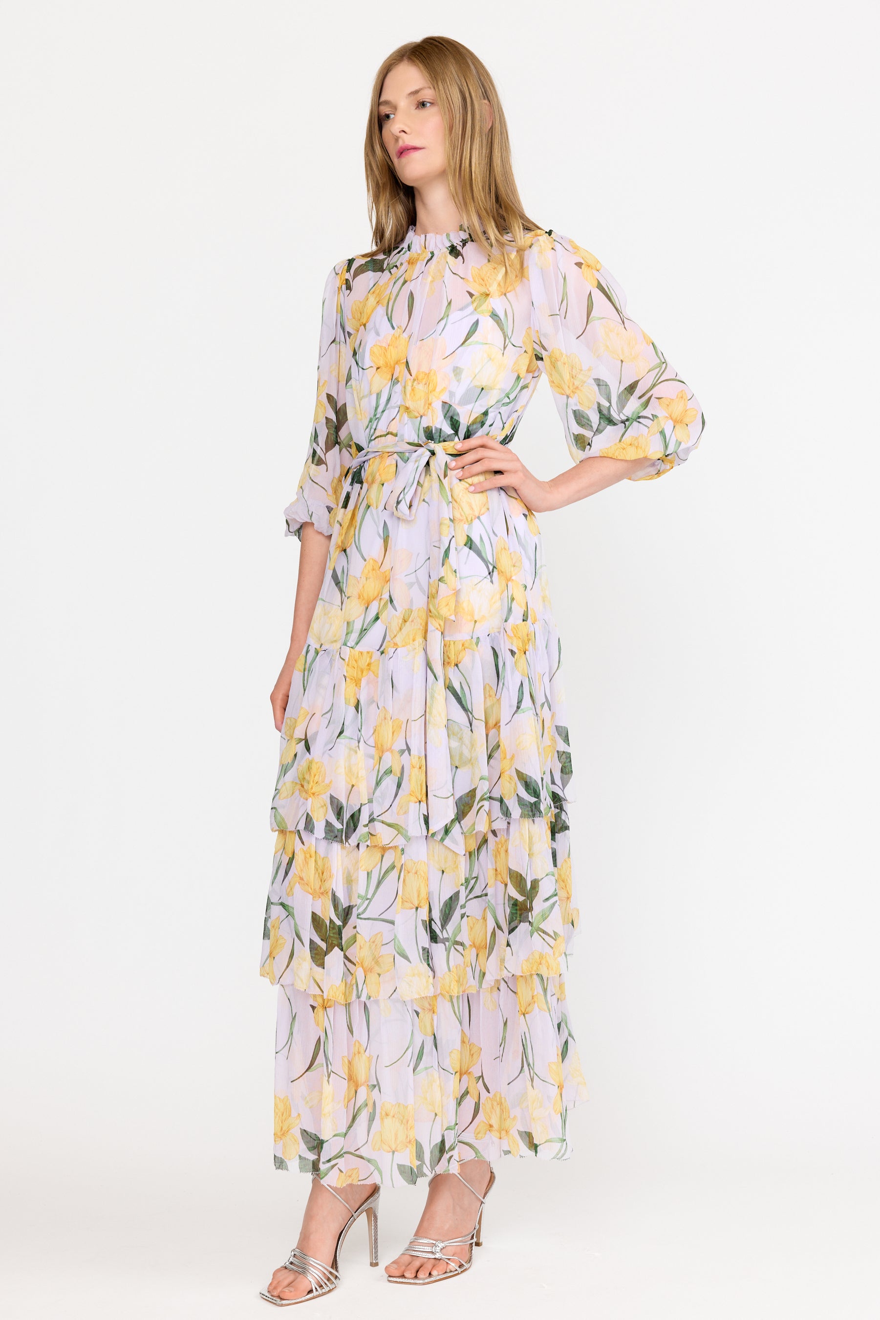 Sara Dress - Lilac Florette