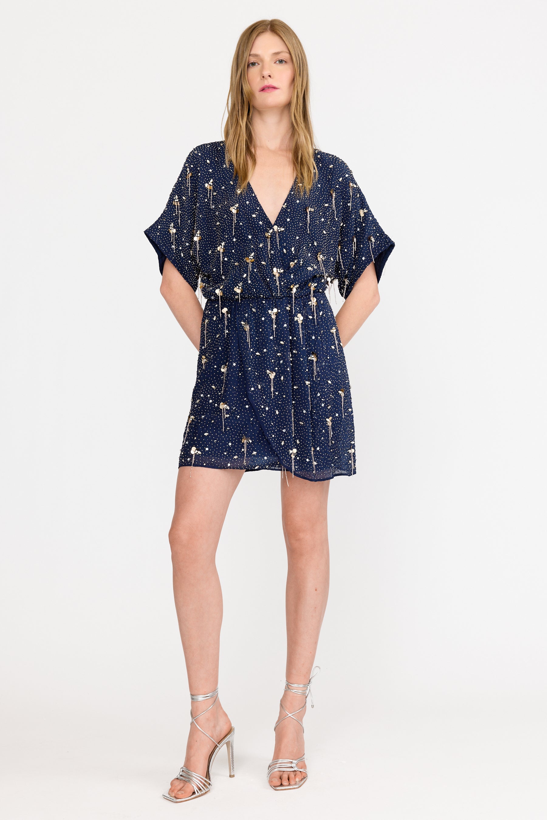 Angelina Dress - Starlight Navy