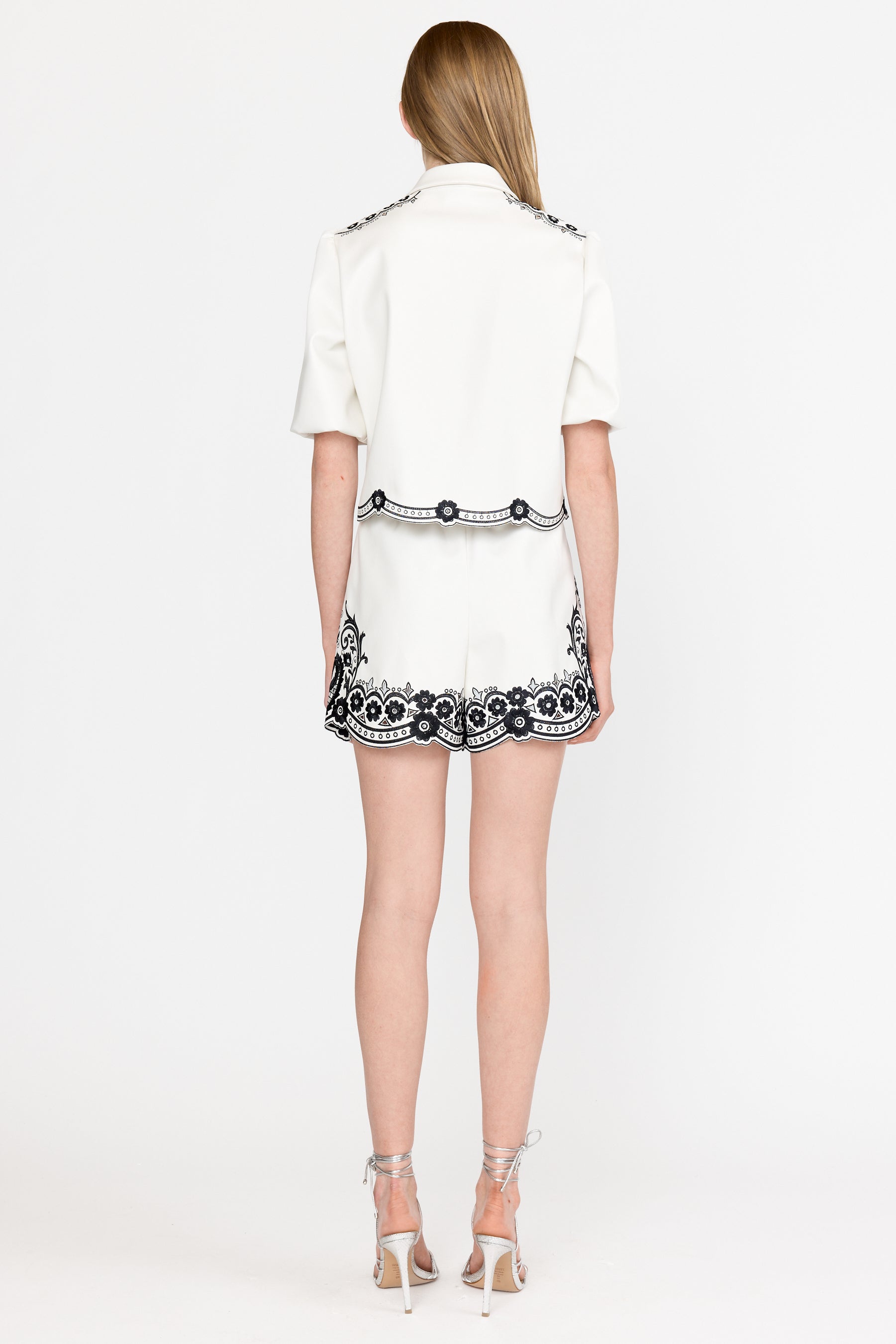 Gracie Top - Black Rosaria