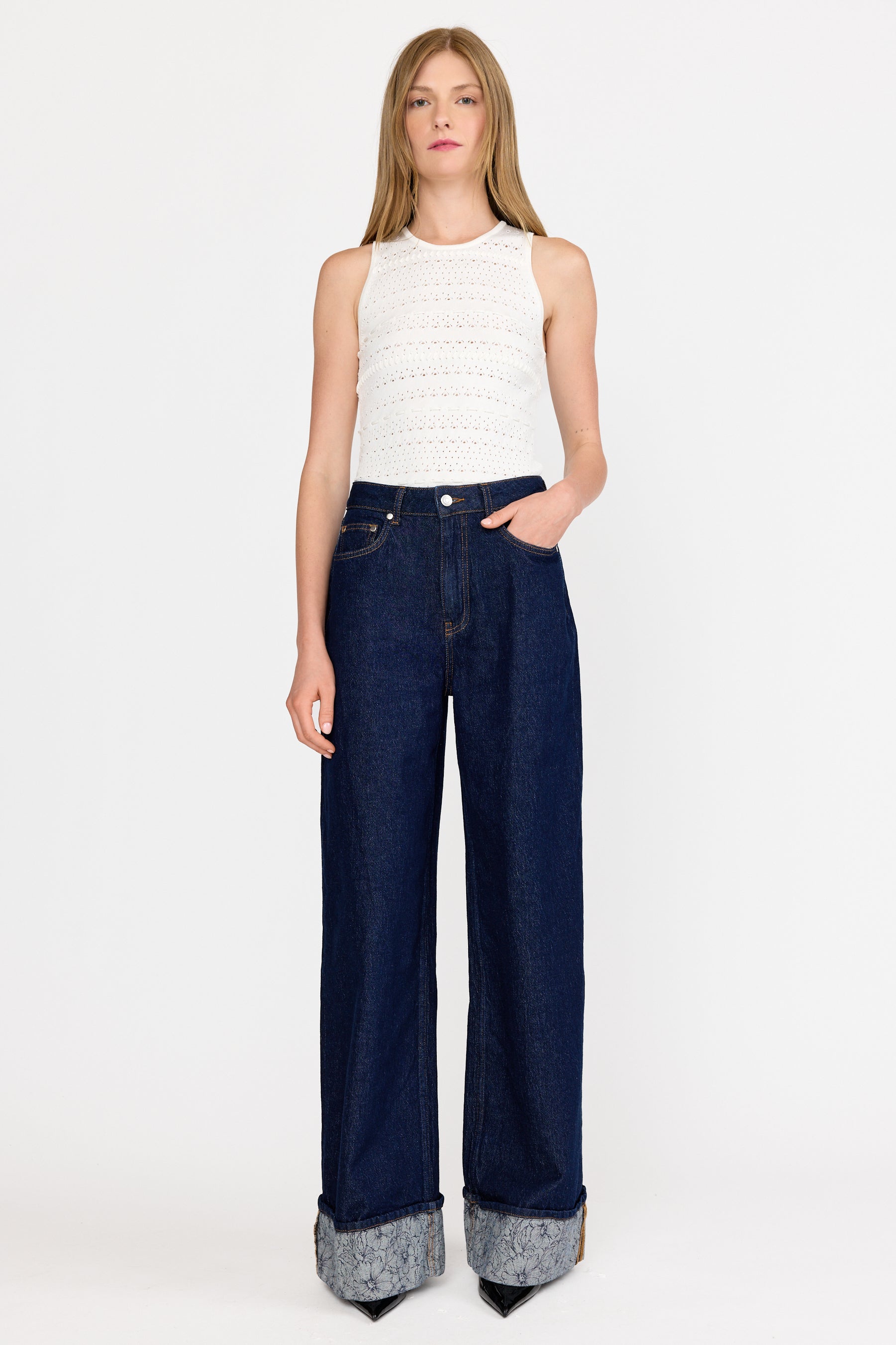 Ryder Pant - Etched Indigo